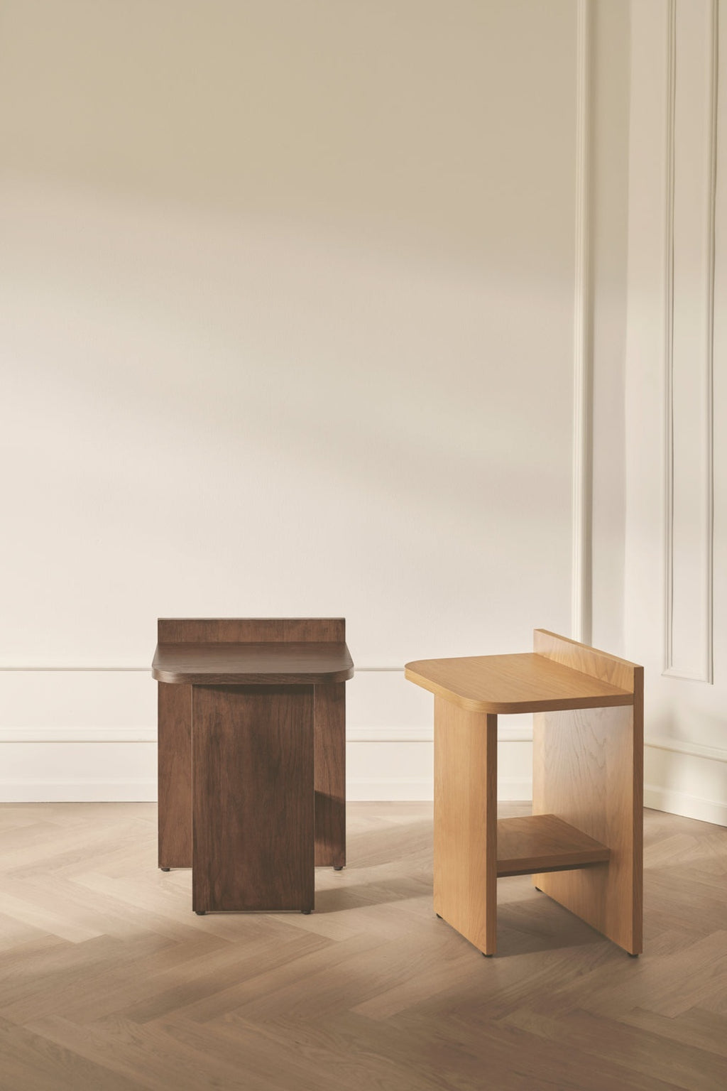Gejst Ismo Oak Side Table — Sami Kallio Brutalist Minimal Design