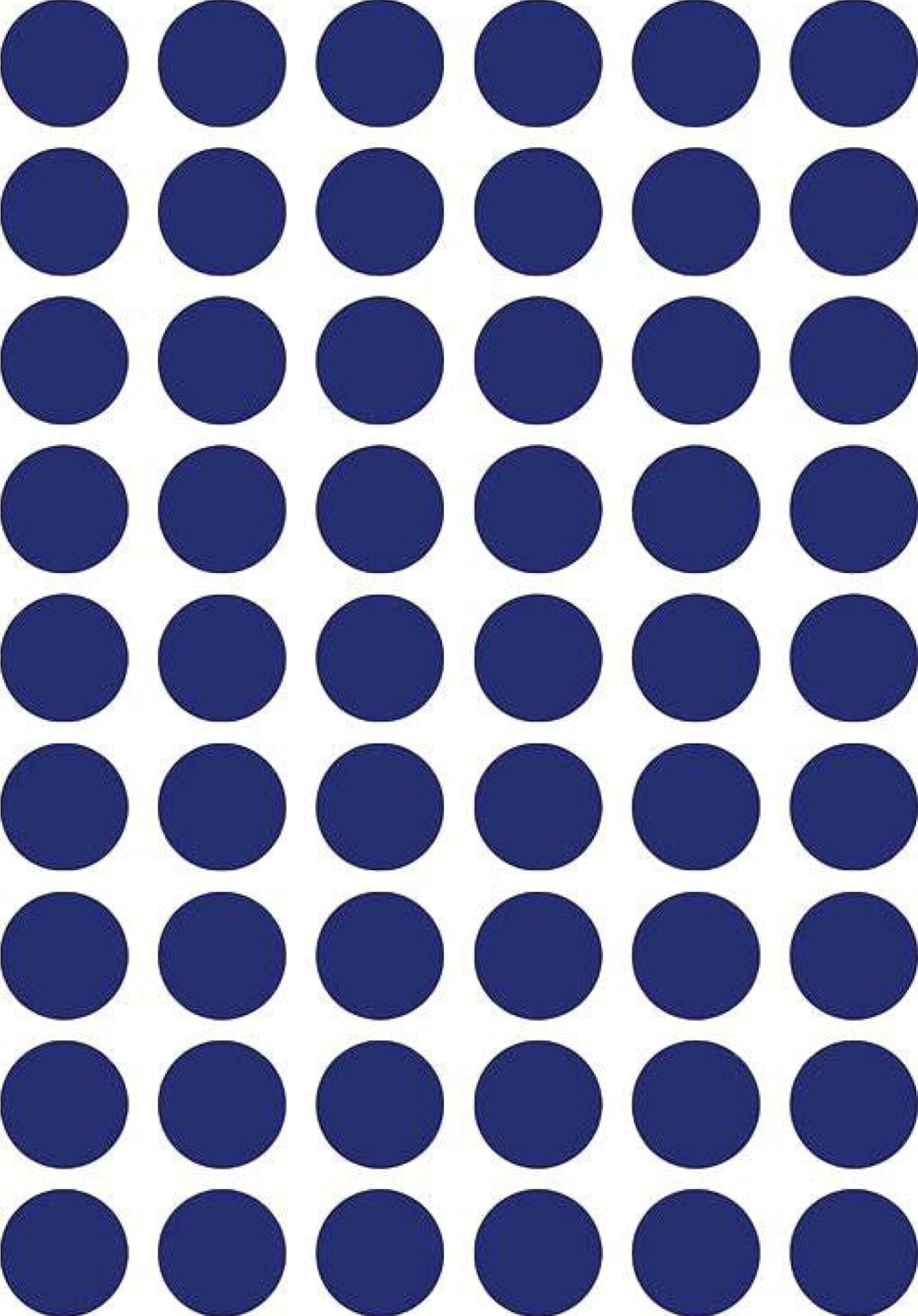 Ferm Living Dots Wallsticker, Blue
