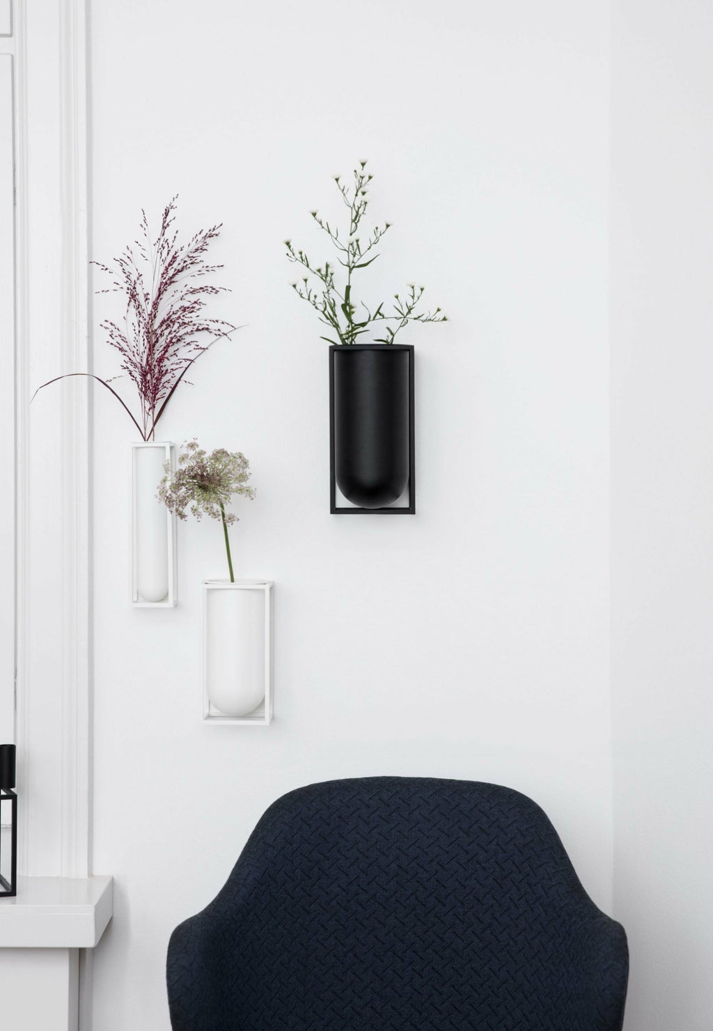 Audo Copenhagen Kubus Vase Lily Black