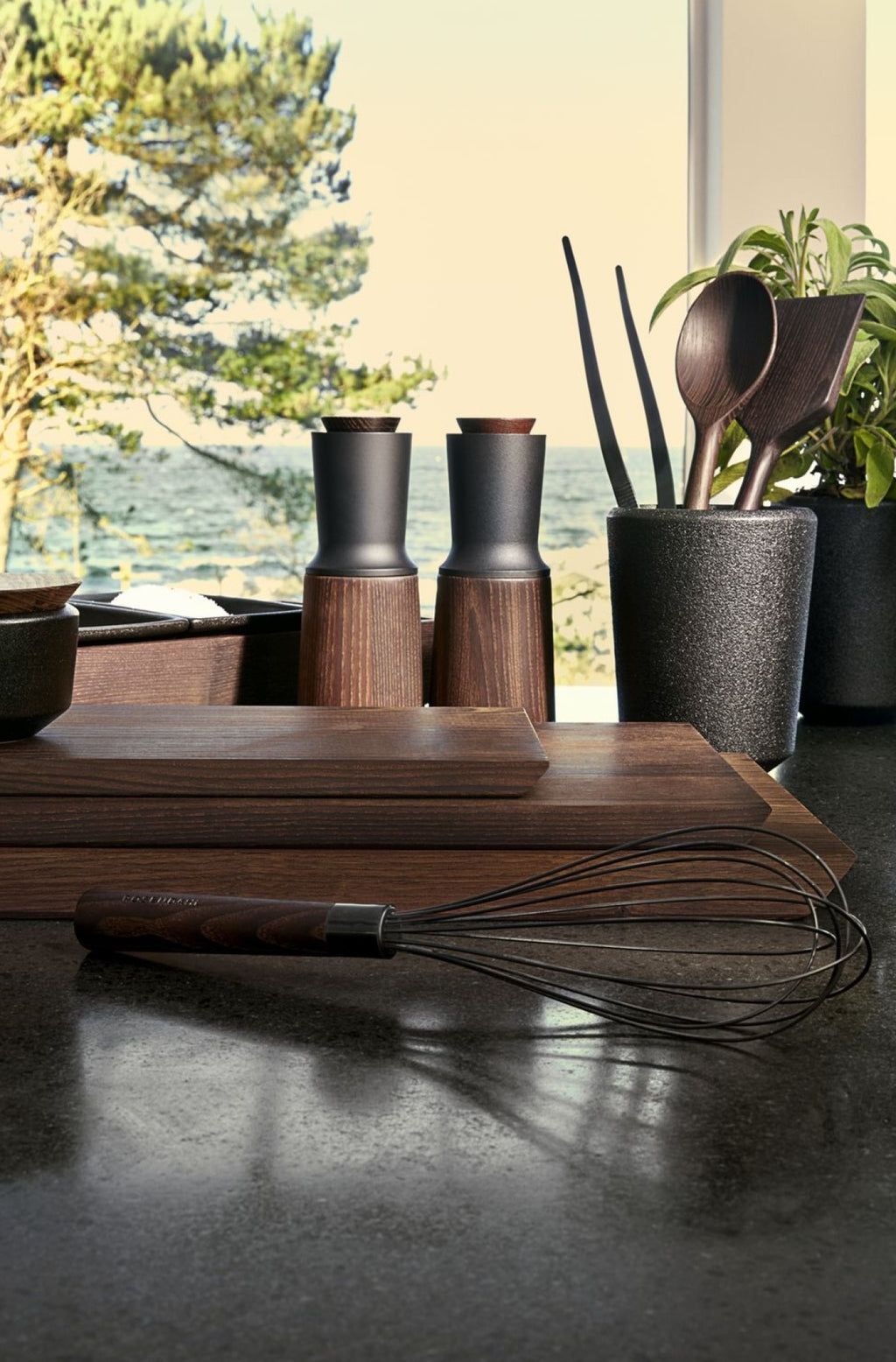 Rosendahl Rå Kitchen Tweezers, Gun Metallic