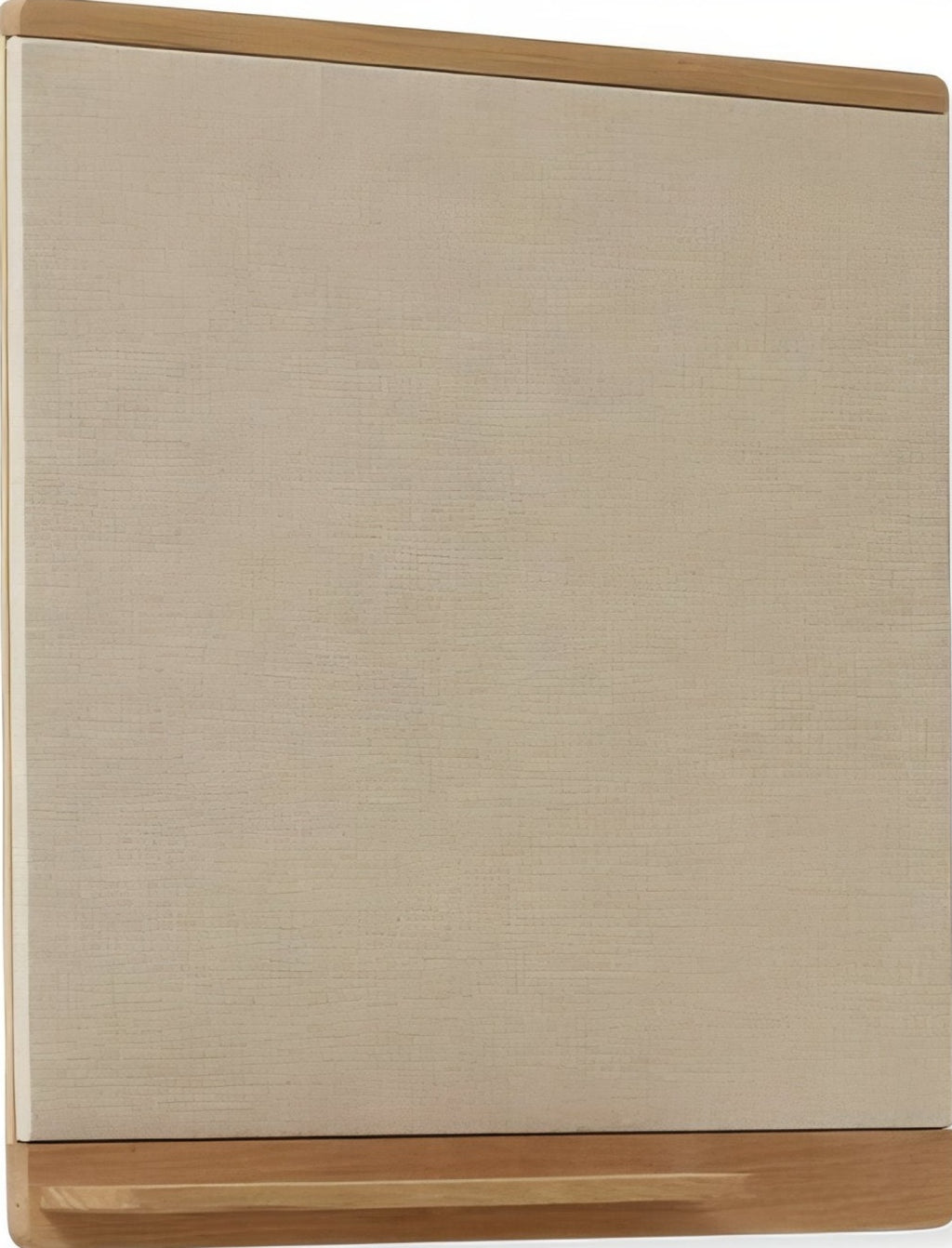 Form & Refine Rim Pinboard 75x75 Cm Solid Oak - Recycled Canvas Shelf