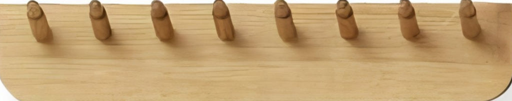 Form & Refine Echo Coatrack 40 Cm Oak – Solid Wood Wall Rack For Home