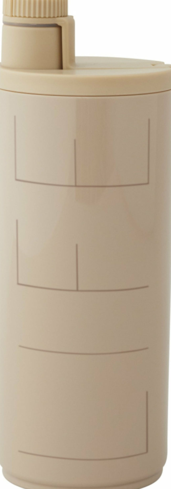 Design Letters Sports Bottle 500 ml, beige