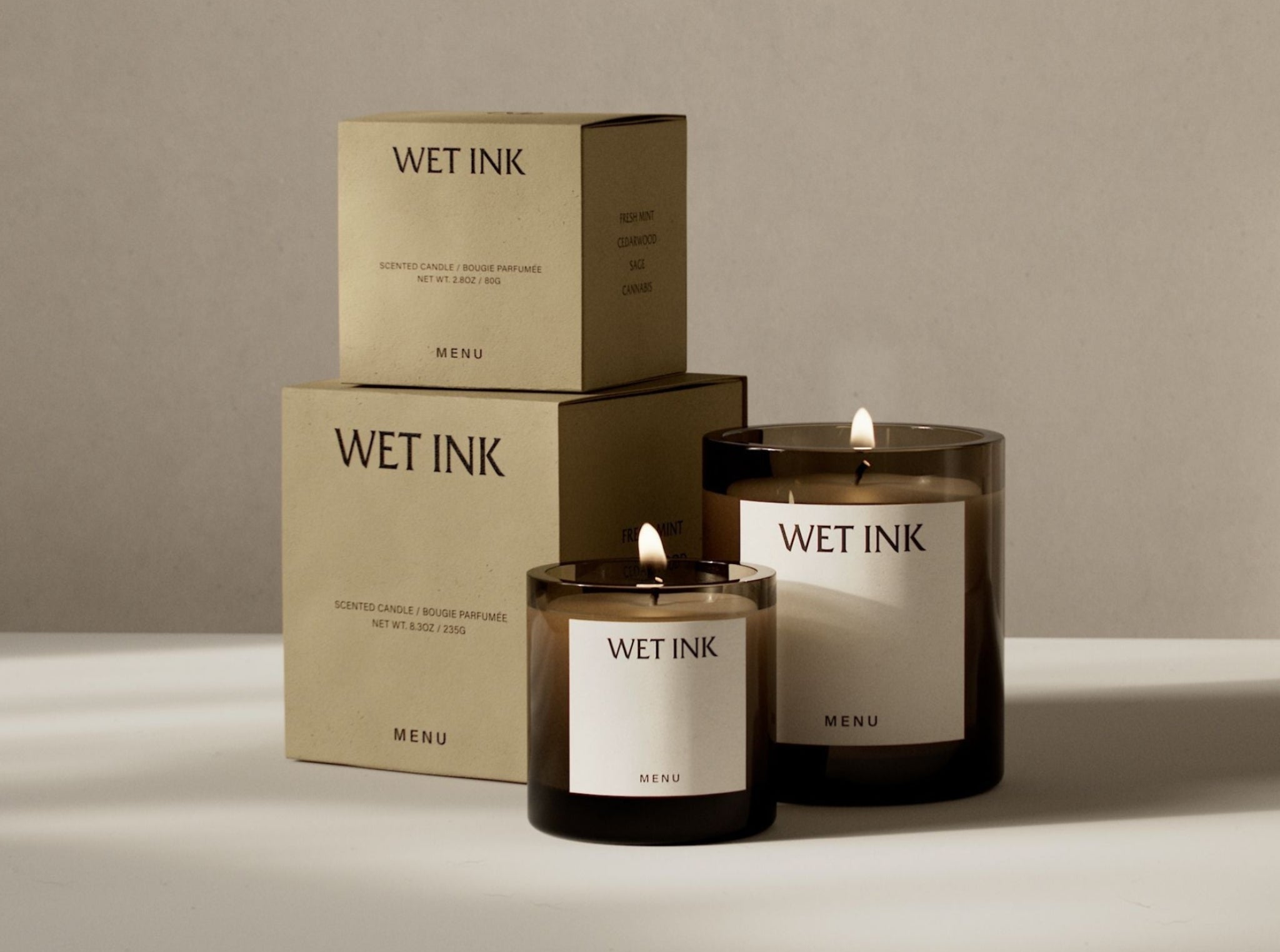 Audo Copenhagen Olfacte Scented Candle Wet Ink, 79g