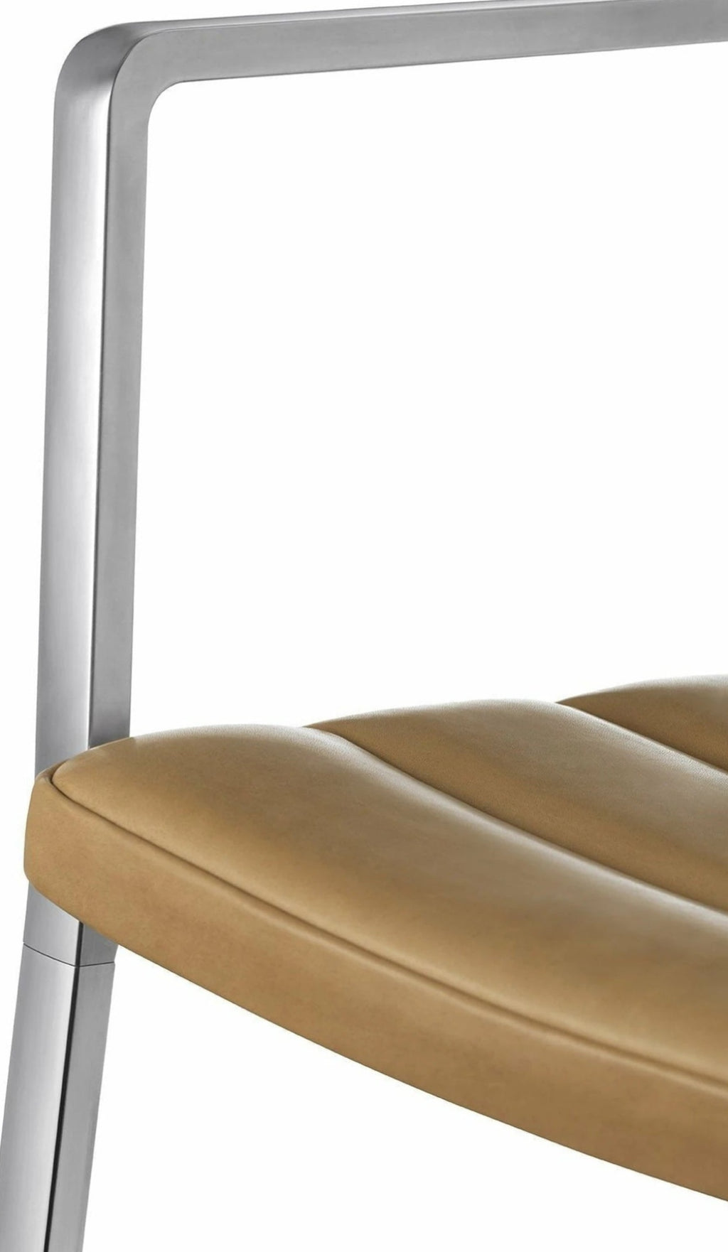 Vipp 452 Swivel Chair With Castors, Brown