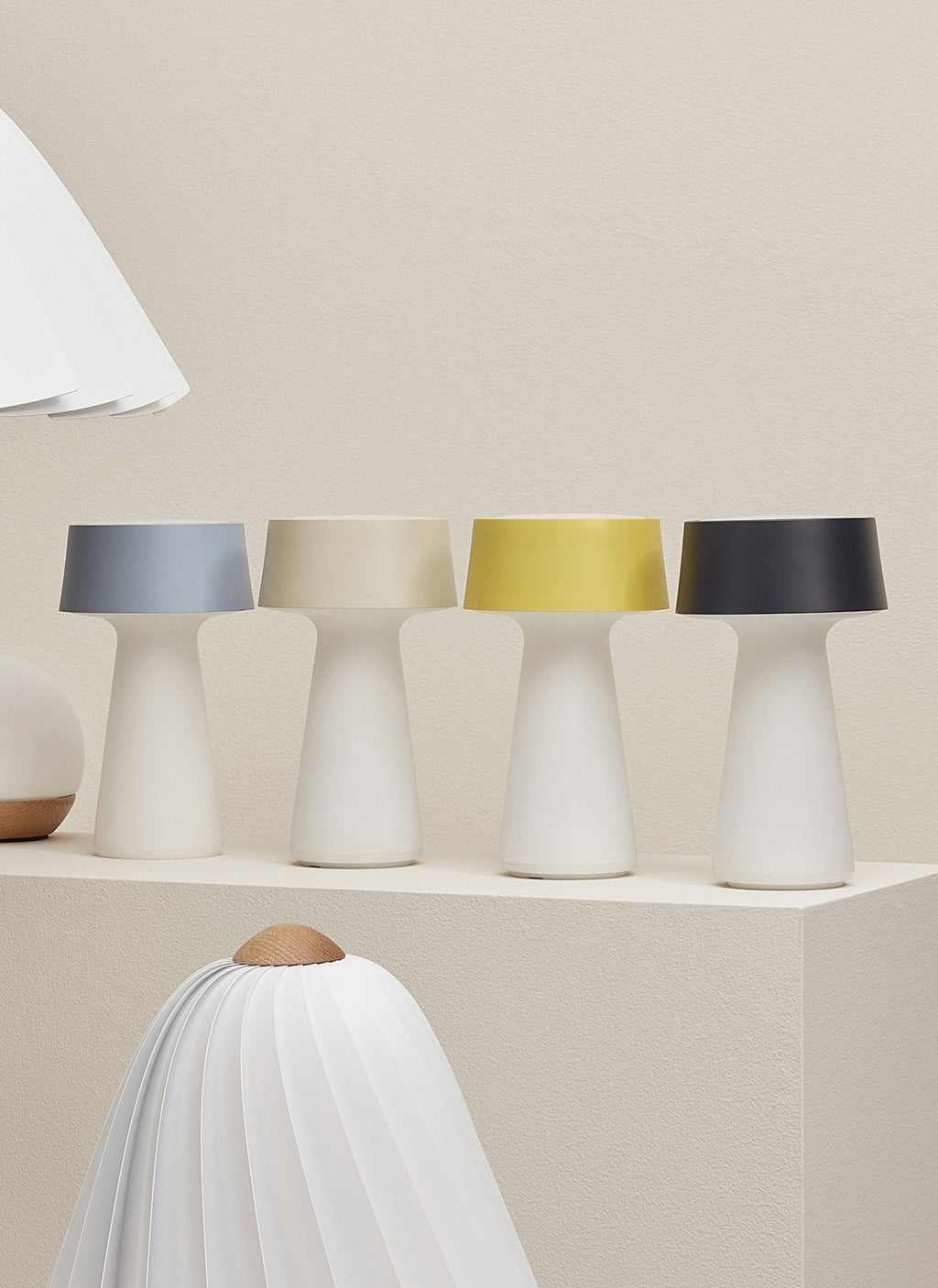 Spring Copenhagen Ember Table Lamp, Pale Yellow