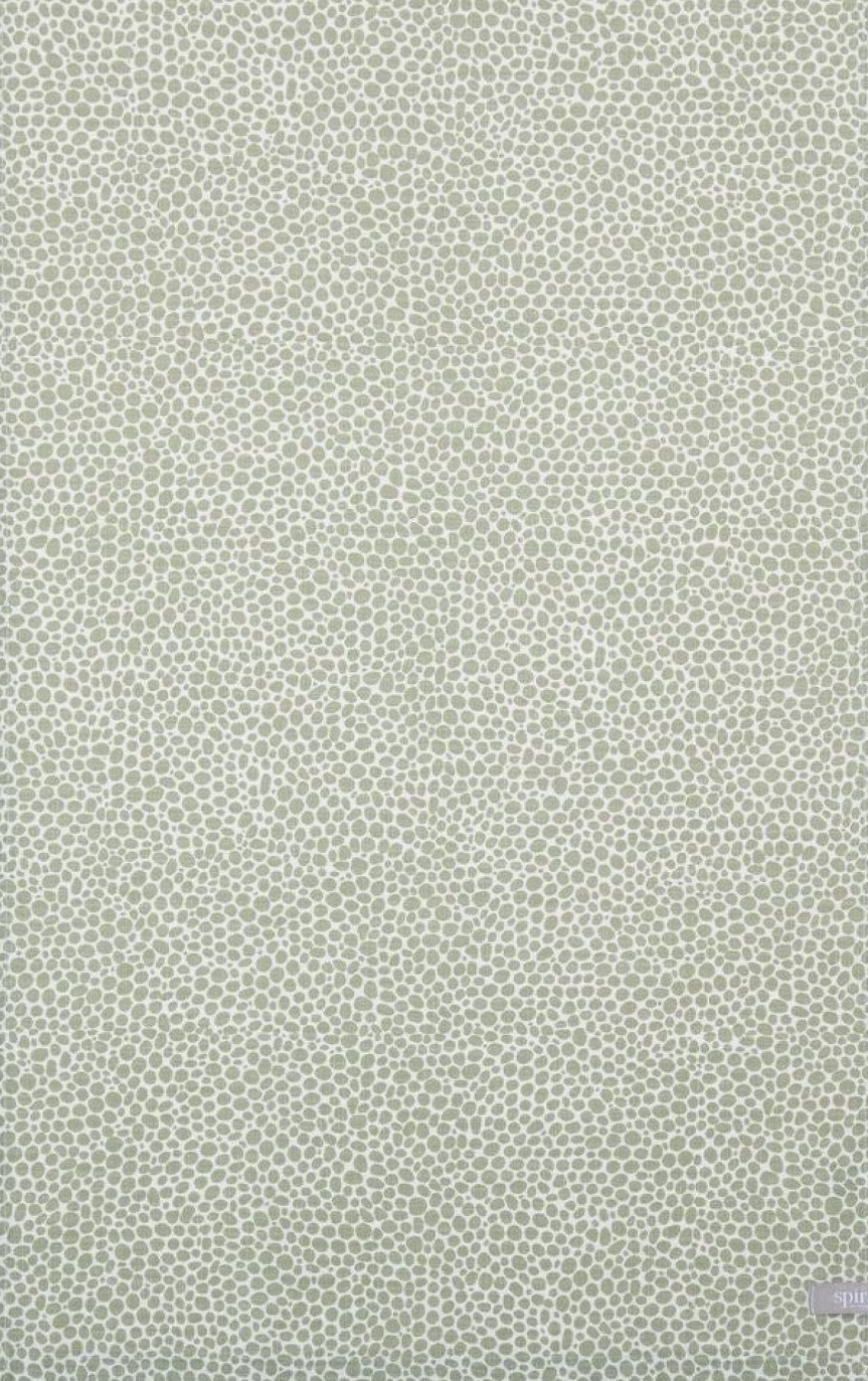 Spira Dotte Table Runner, Sage Green