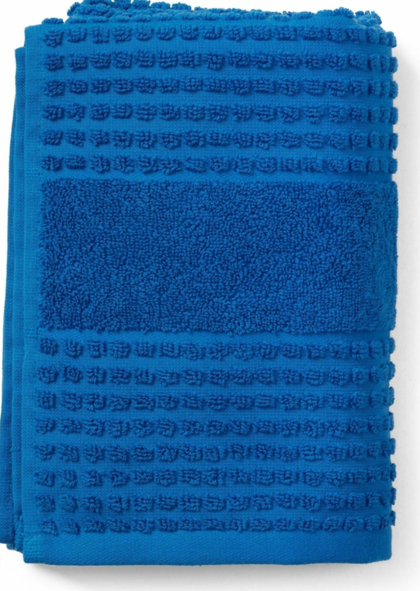 Juna Check towel 50x100 cm, blue