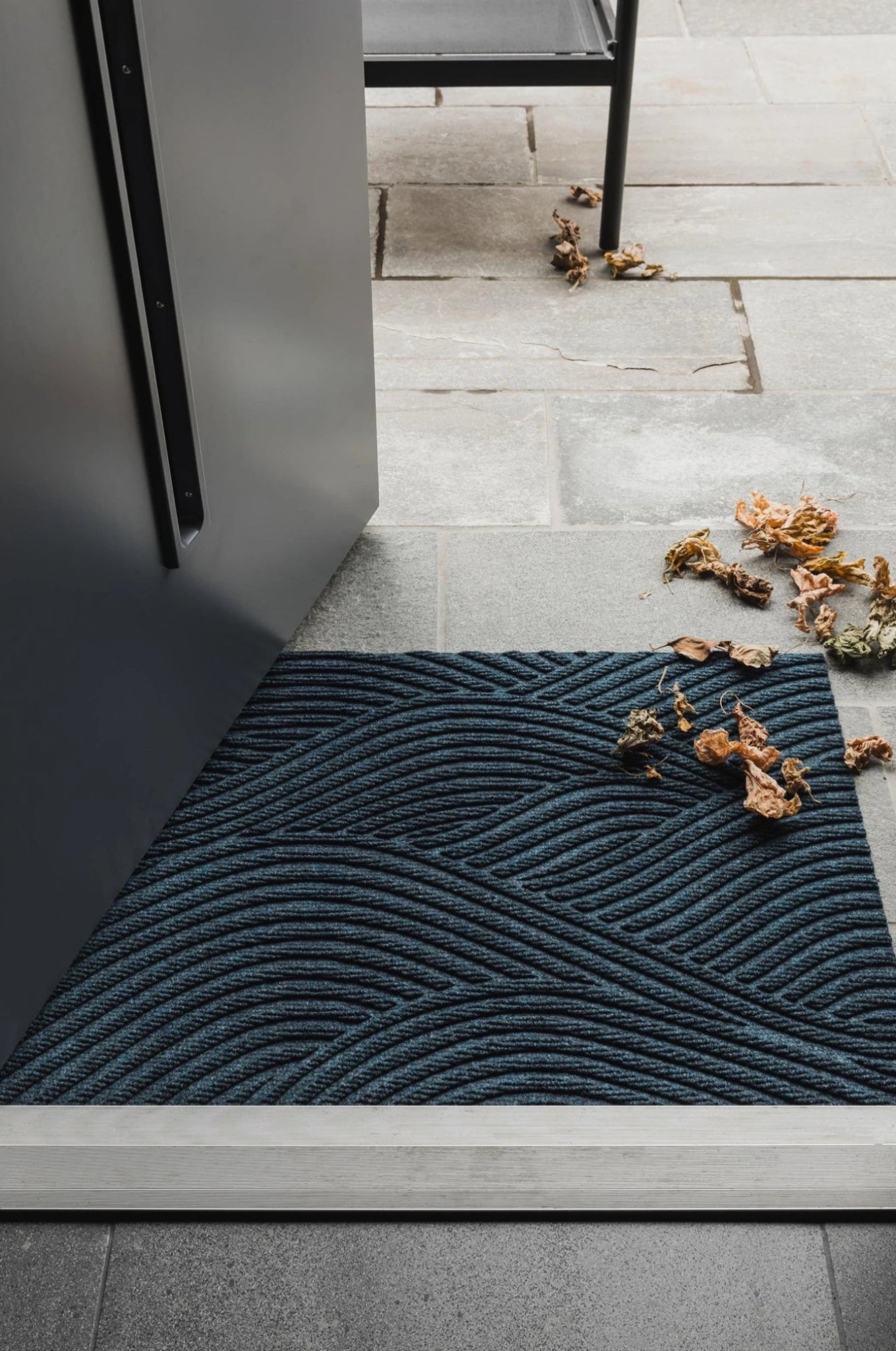 Heymat+ Sjø Doormat 150×85 cm — Granite PET & Nitrile Rubber
