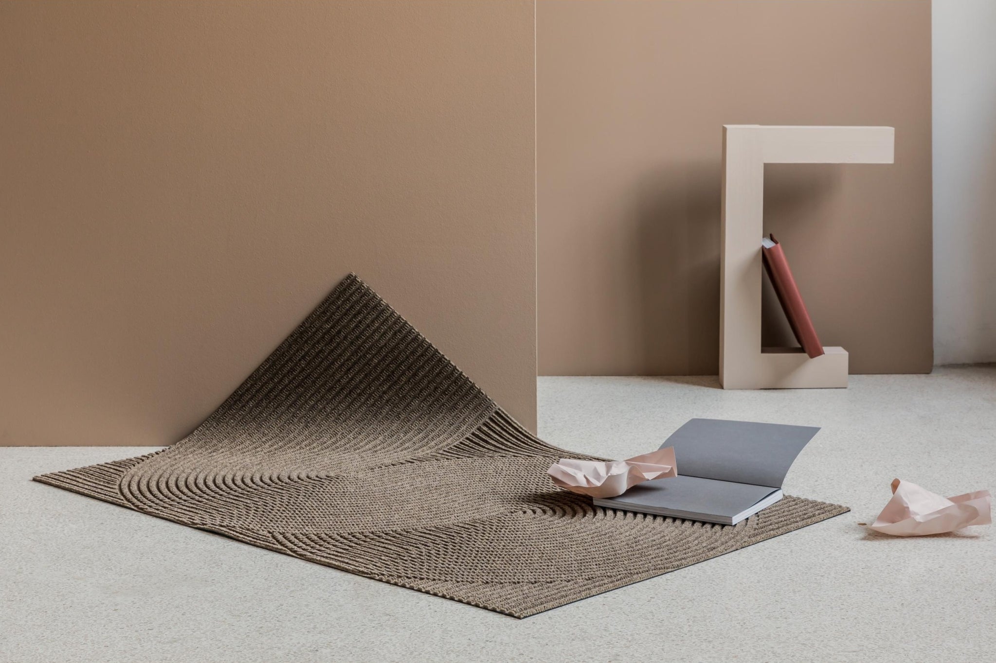 Heymat+ Doormat Heymat Sand 87x130 cm — PET & Nitrile Rubber