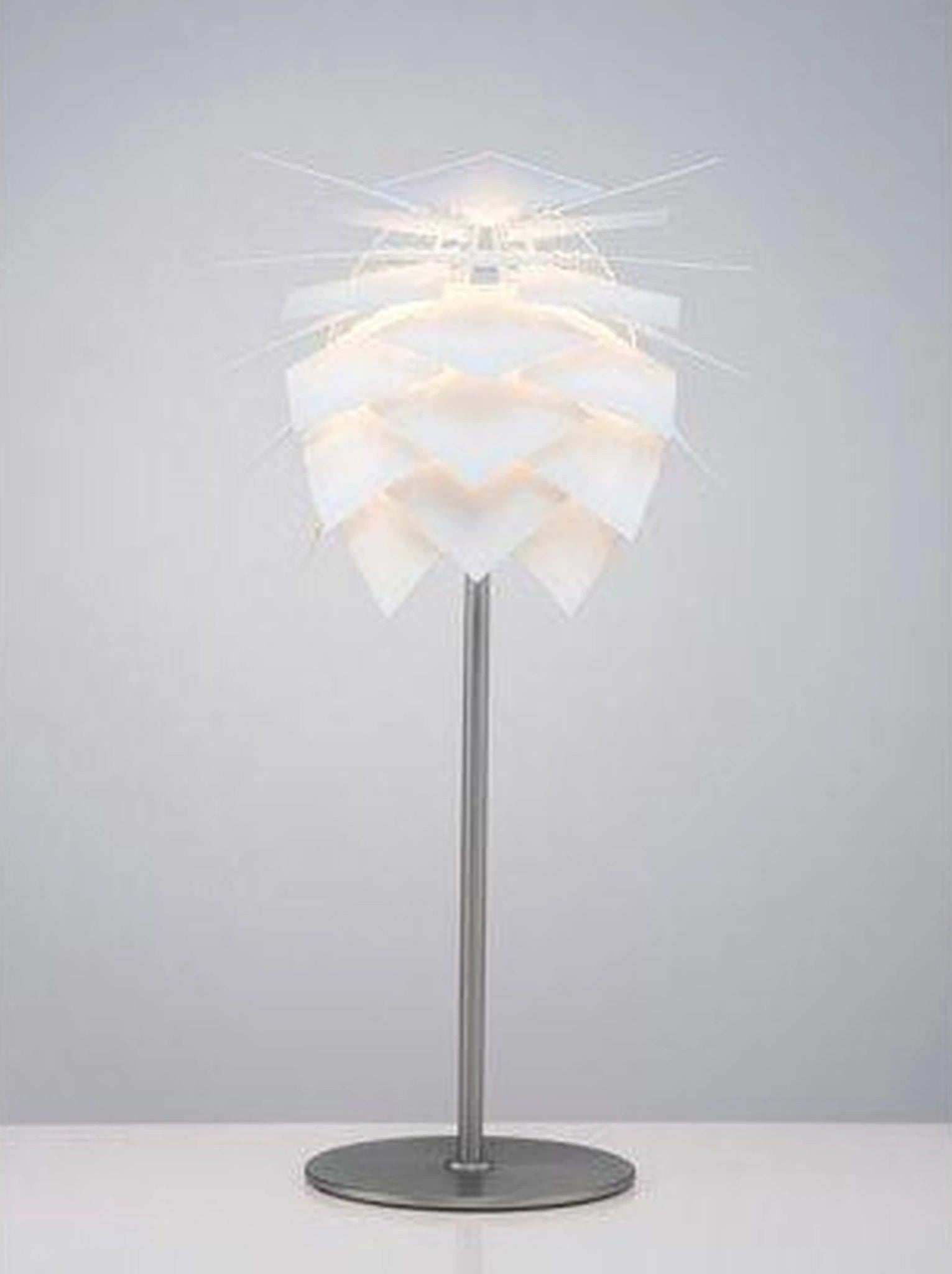 Dyberg Larsen PineApple In Between Table Lamp White, Ø24