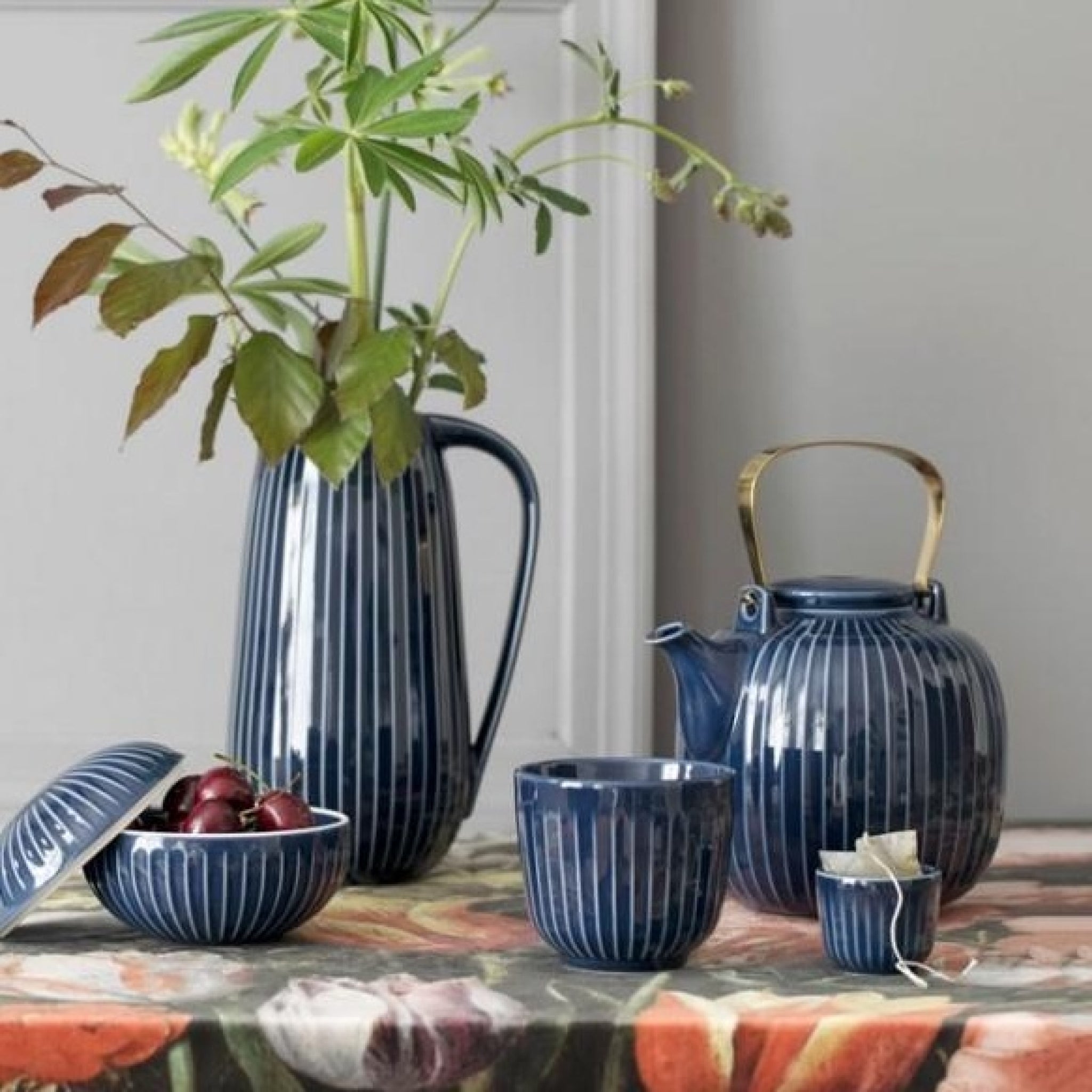 Kähler Hammershøi Bowl Indigo, Mini