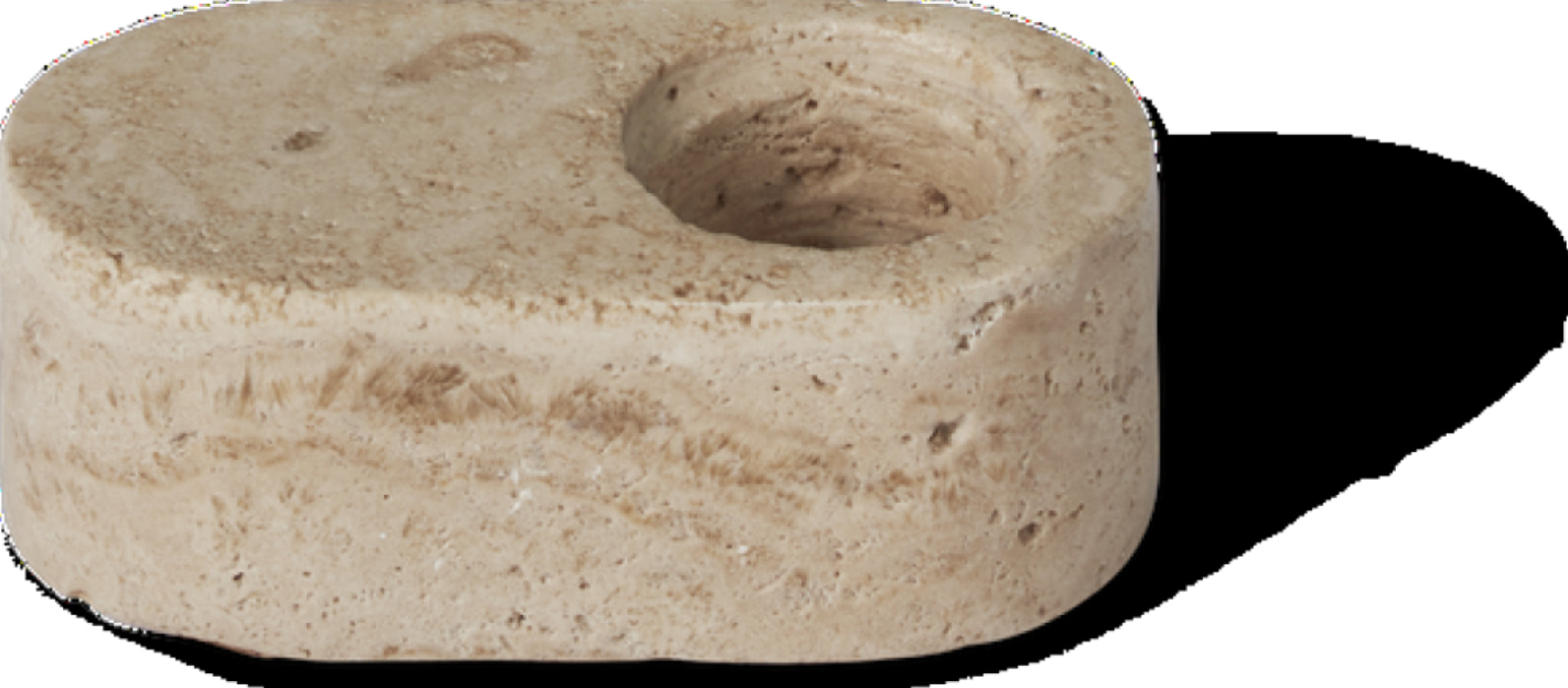 Spring Copenhagen Ovaali Candle Holder, Sand