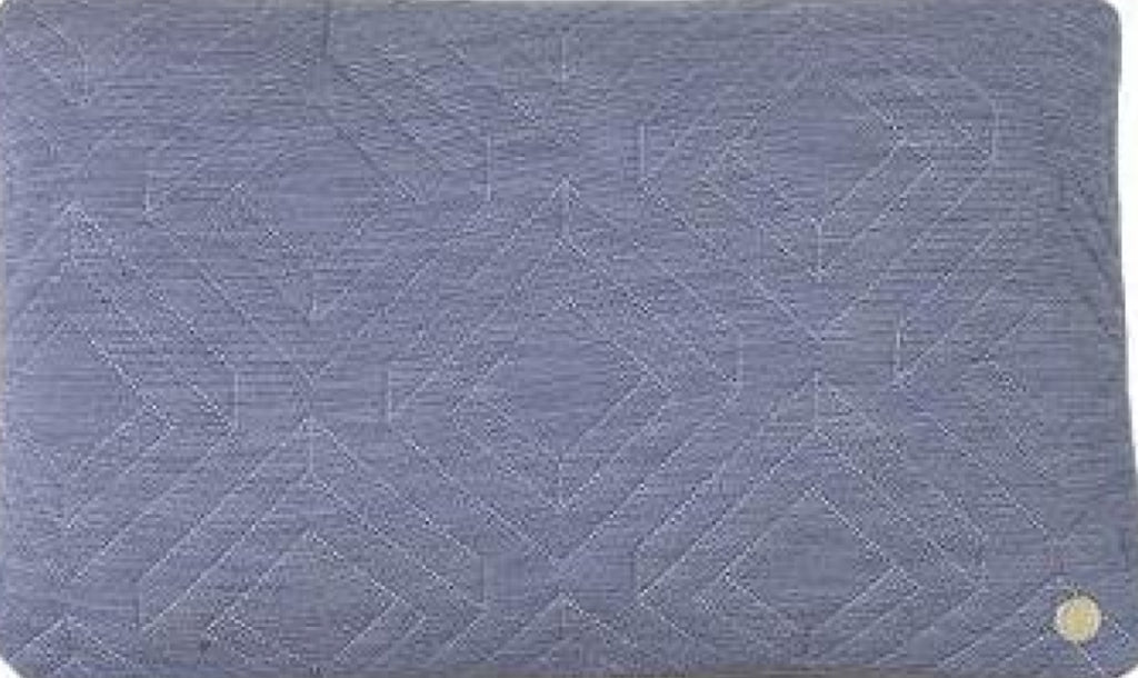 Ferm Living Quilt Cushion Light Blue, 40 X 25 Cm
