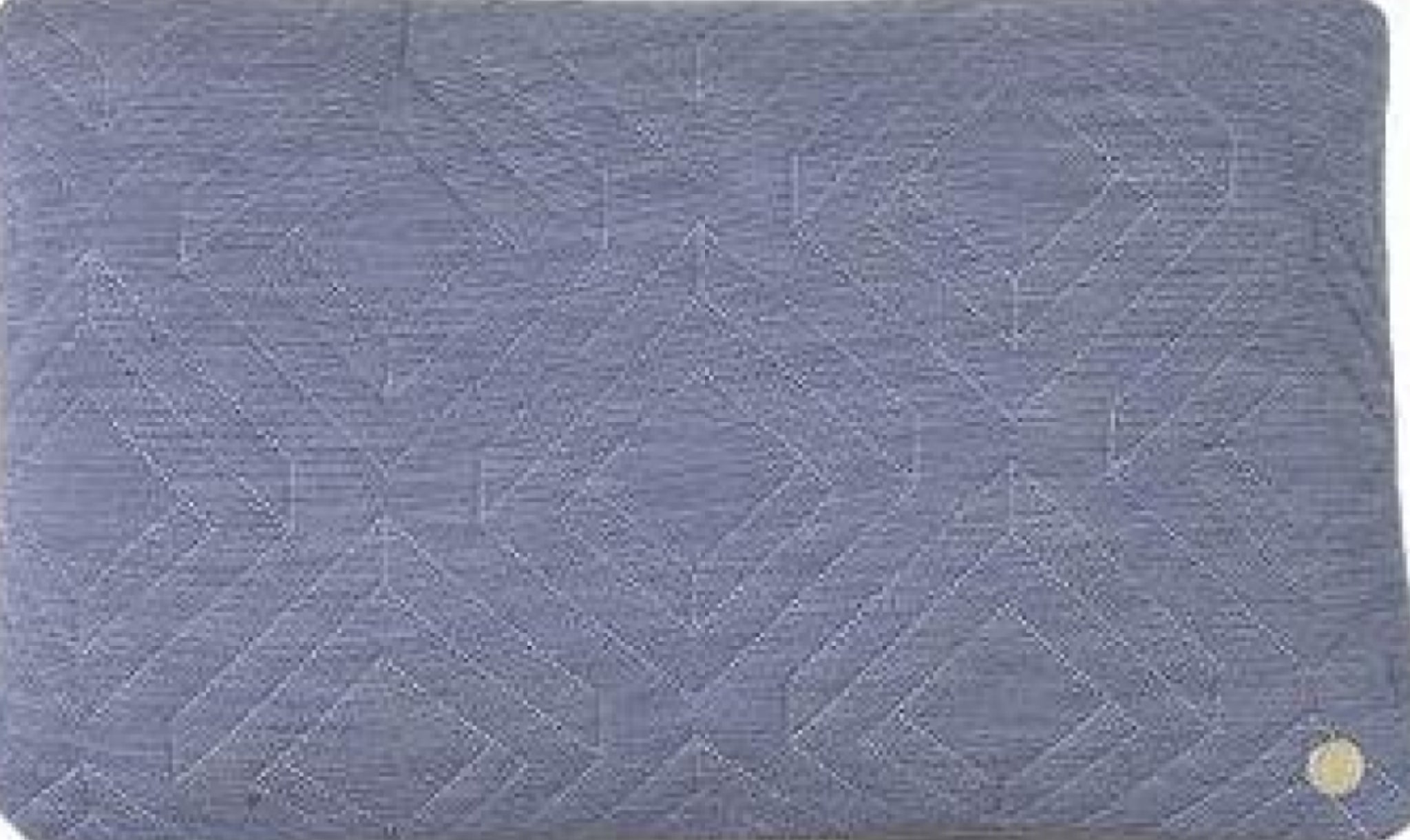 Ferm Living Quilt Cushion Light Blue, 40 X 25 Cm