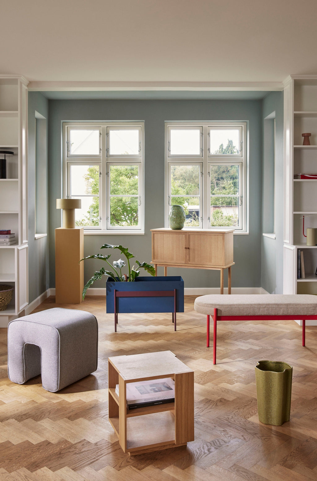 Hübsch Dash Console Table in Natural Oak - Stylish & Sustainable Design