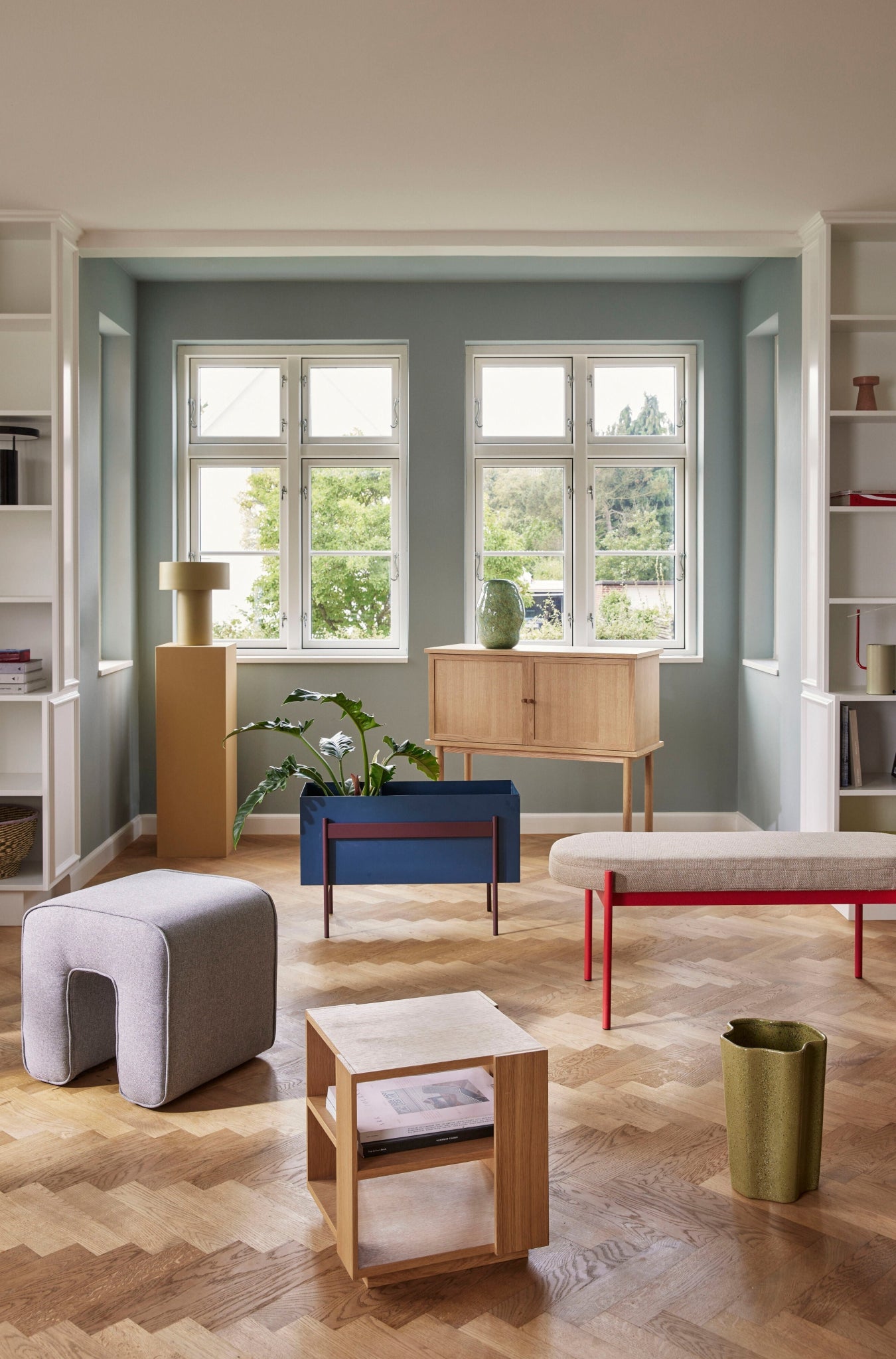 Hübsch Dash Console Table in Natural Oak - Stylish & Sustainable Design