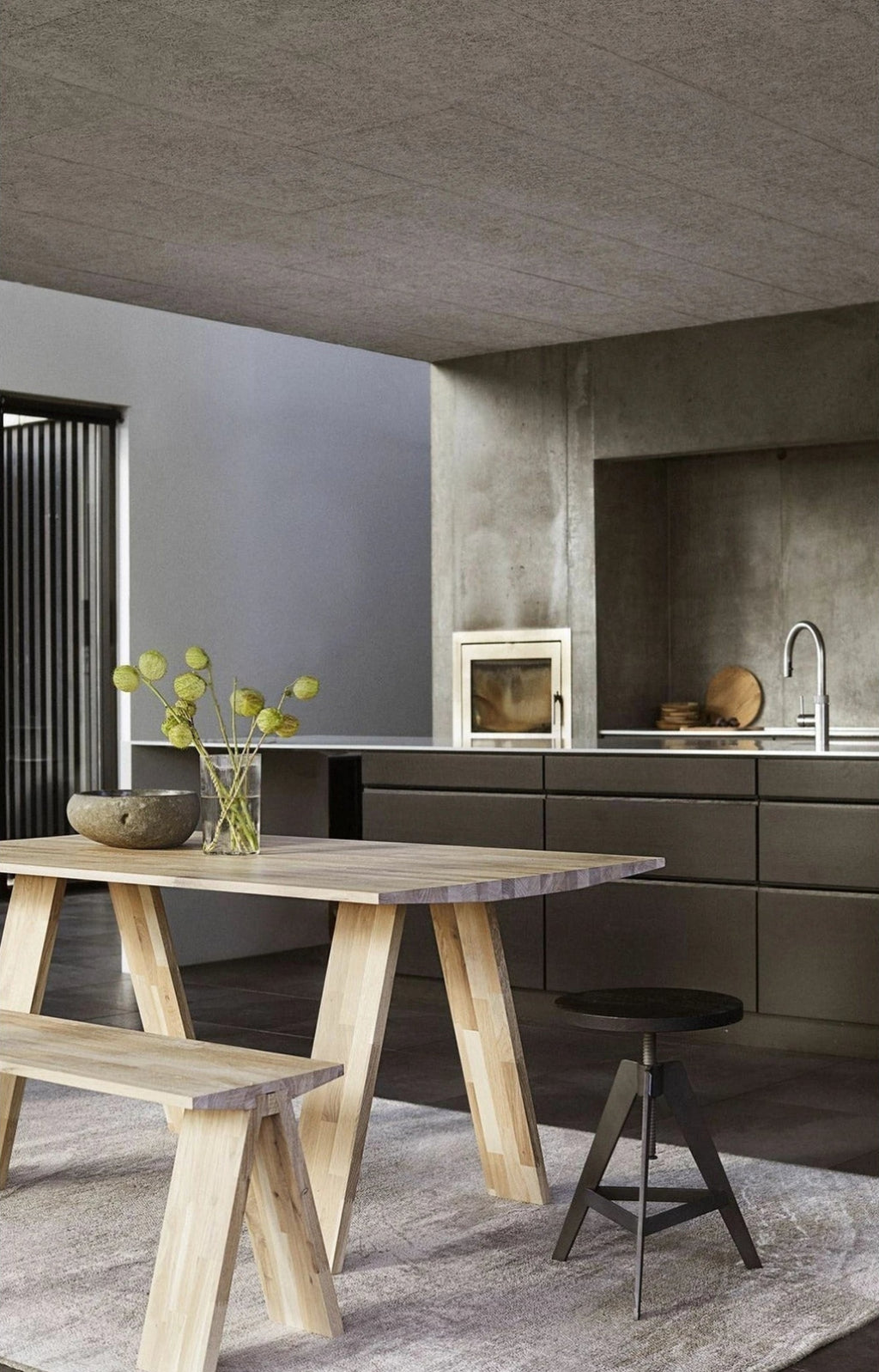 Muubs Angle Dining Table, Nature