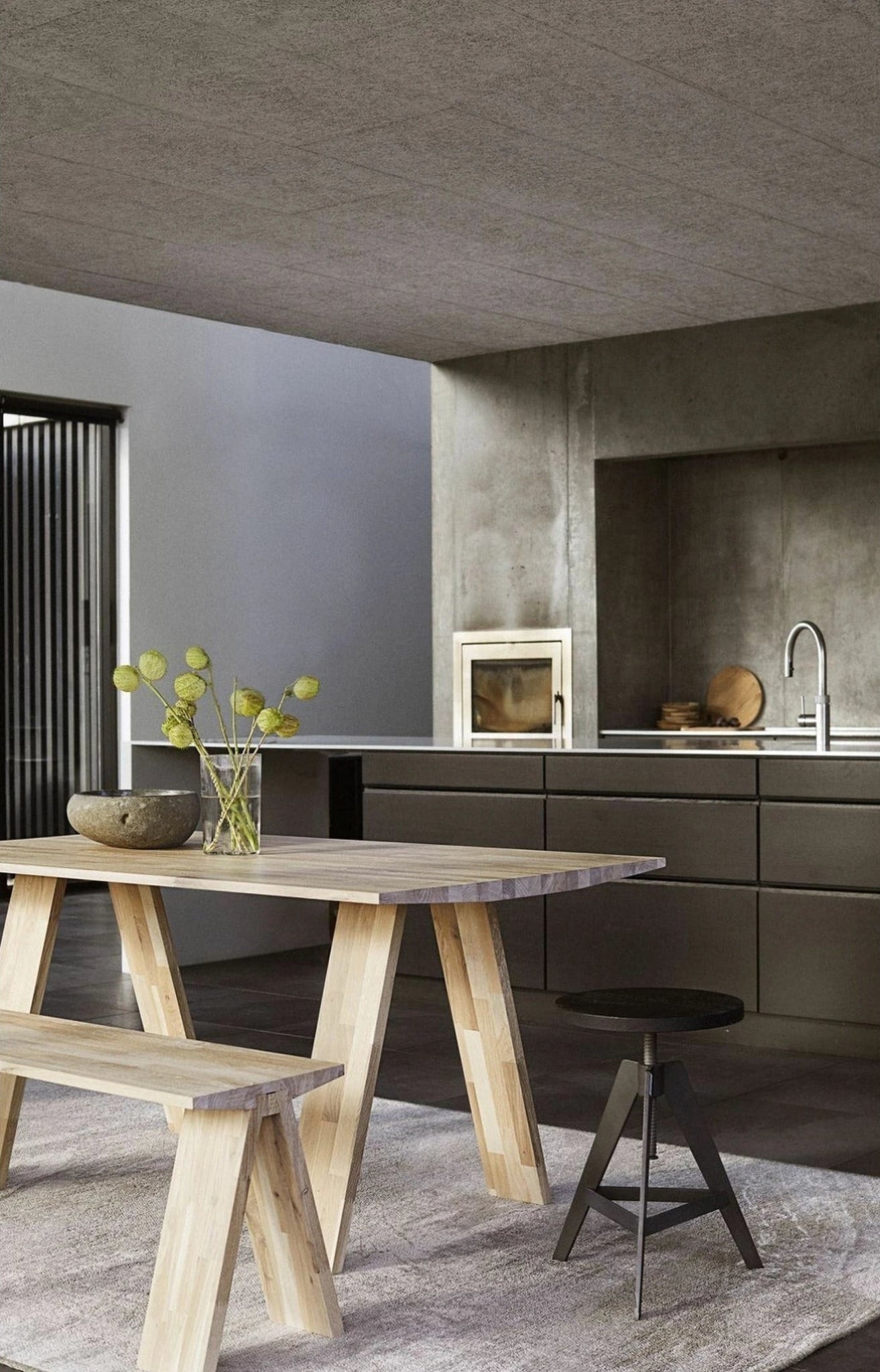 Muubs Angle Dining Table, Nature