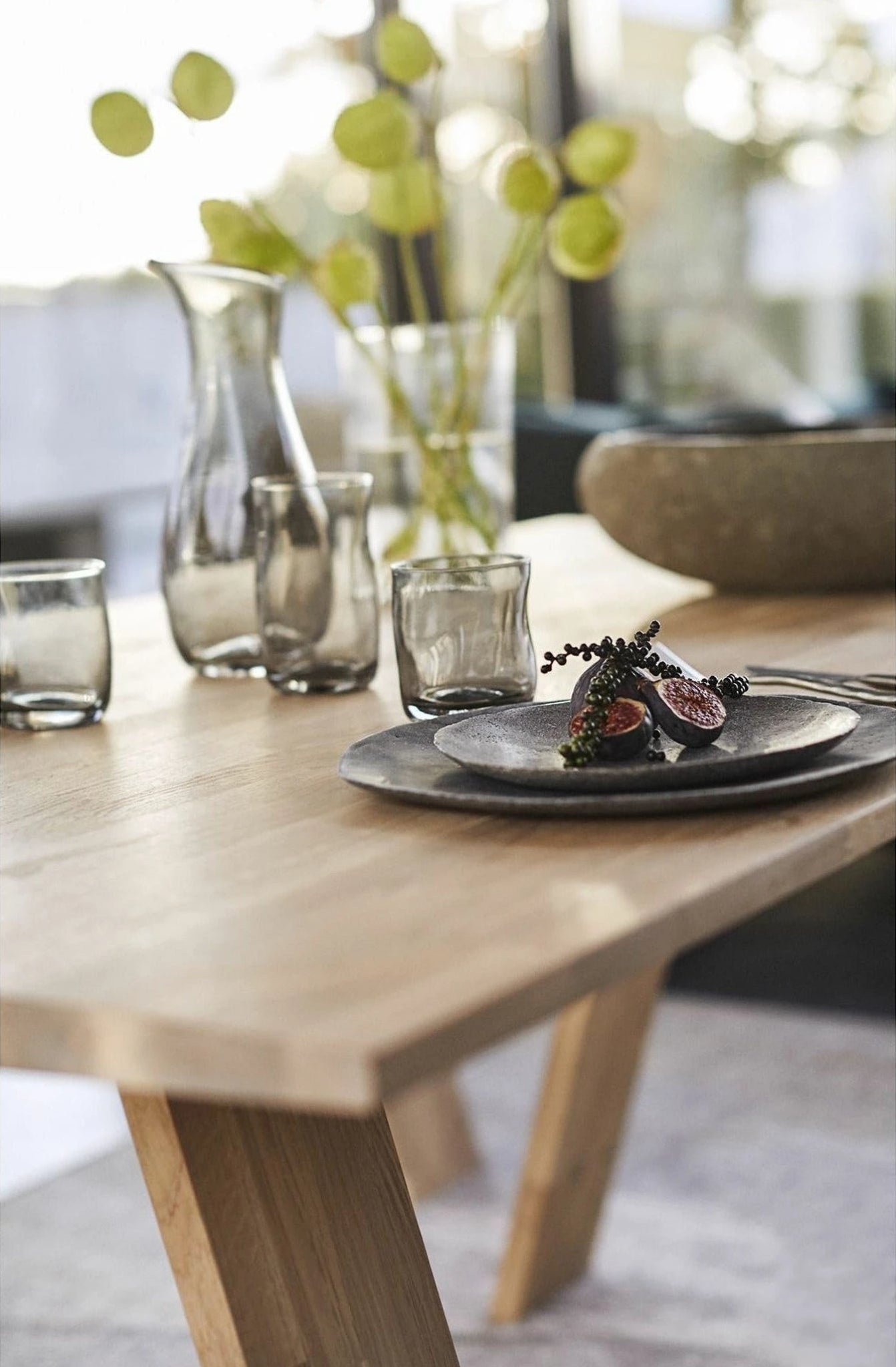 Muubs Angle Dining Table, Nature