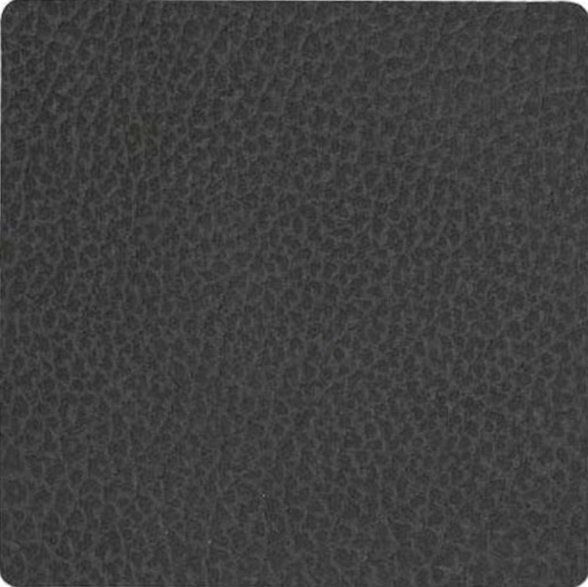Lind DNA Square Glass Coaster Hippo Leather, Black Anthracite