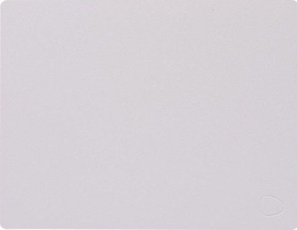 Lind DNA Square Placemat Nupo Leather M, Soft Nude