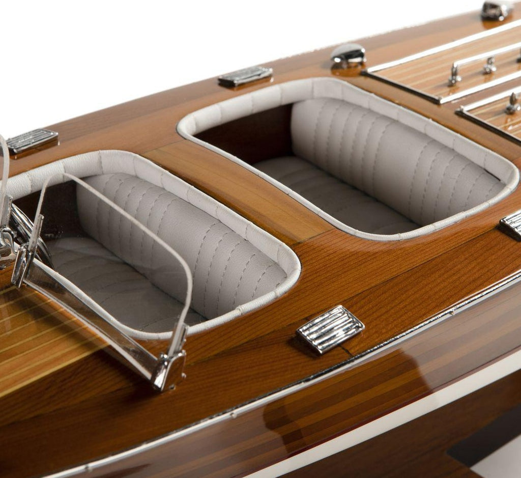 Authentic Models Triple Cockpit Boat Model