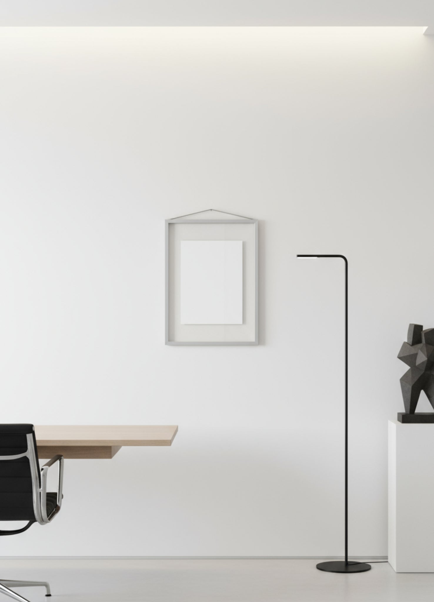 Moebe Frame, Brushed Aluminium, A3