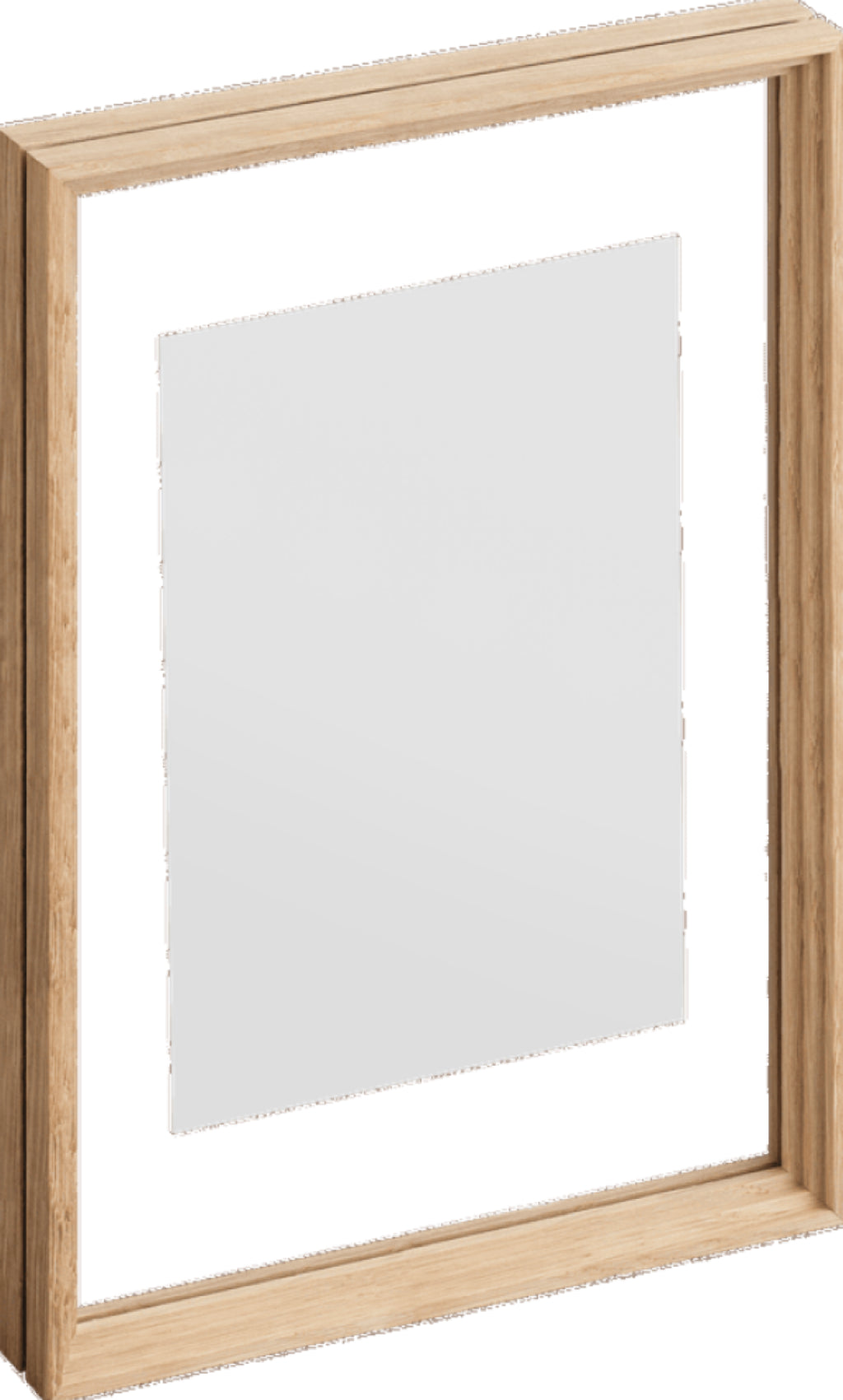 Moebe A4 Oak Frame: Stylish Acrylic & Oak Design, Made in Europe