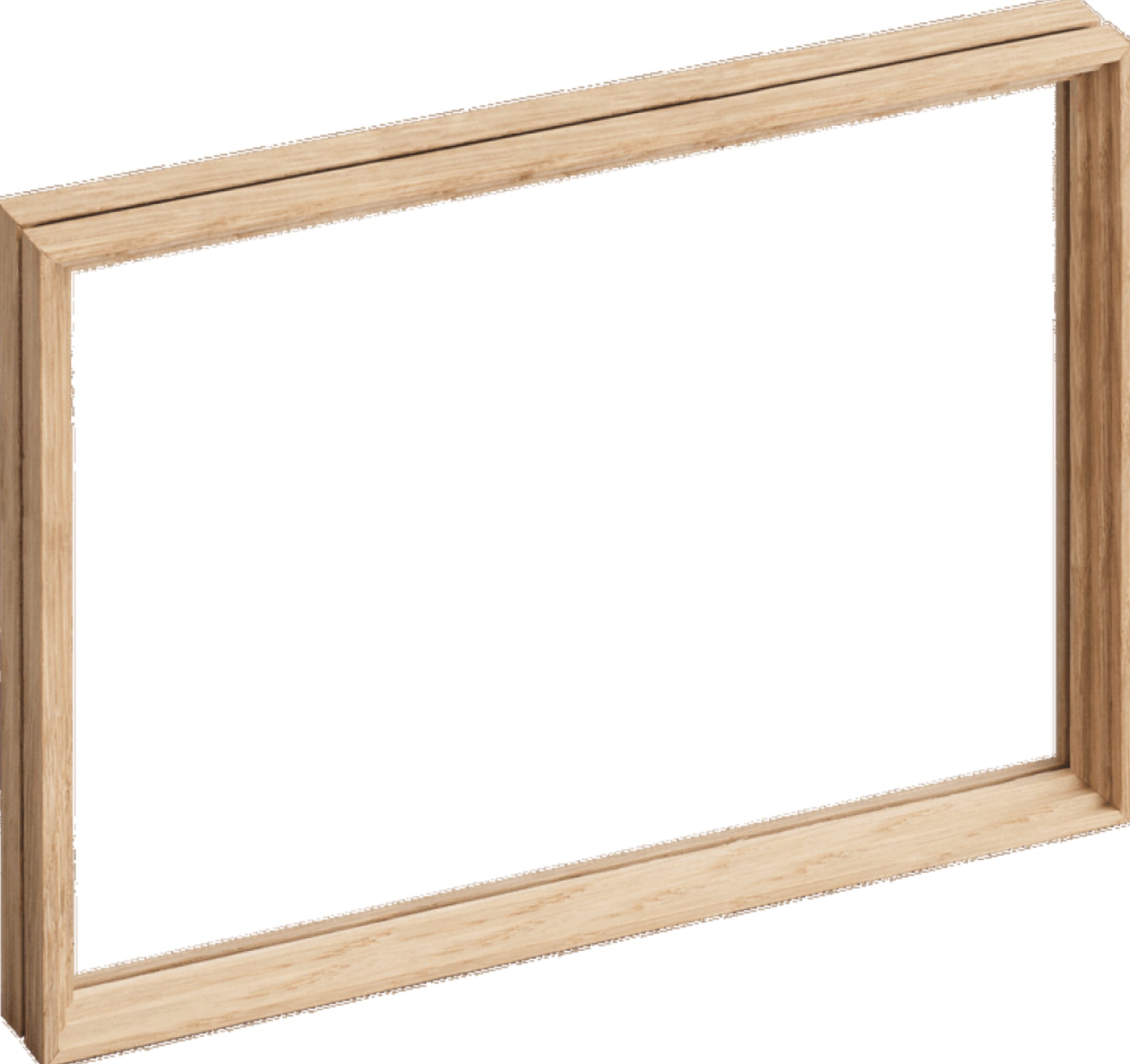 Moebe A4 Oak Frame: Stylish Acrylic & Oak Design, Made in Europe