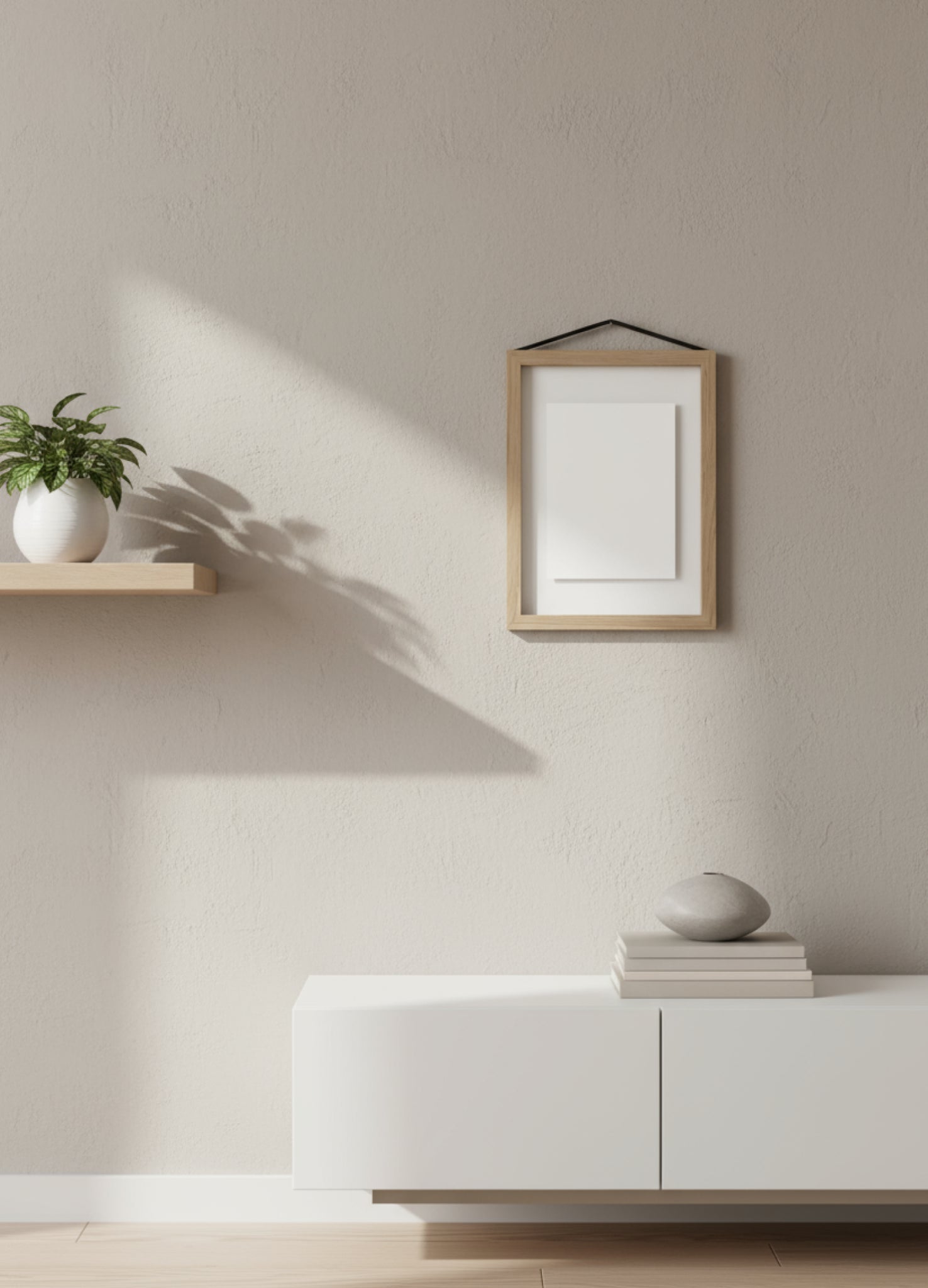 Moebe A5 Oak Frame: Stylish Acrylic & Oak Design, Made in Europe