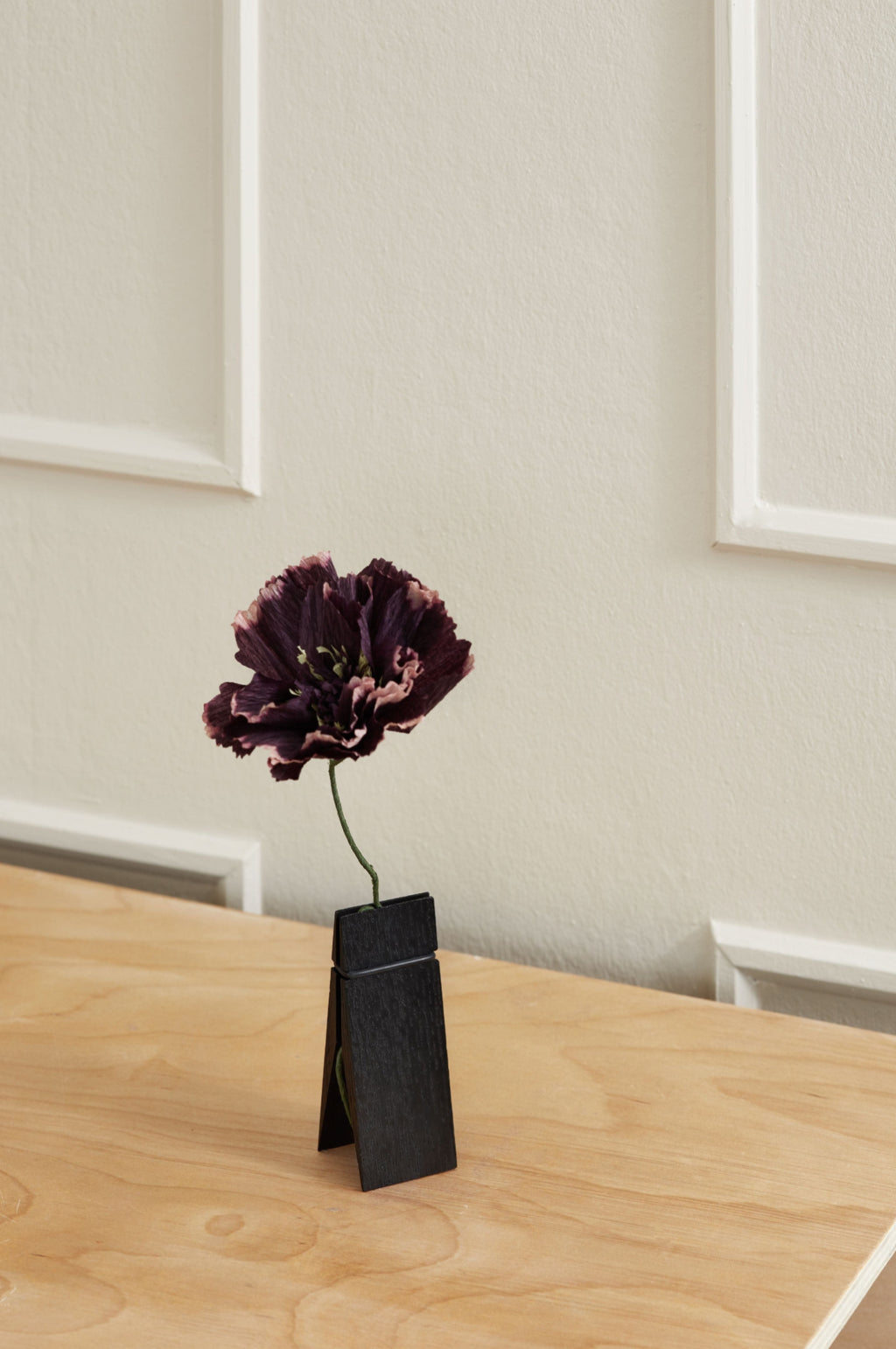 Moebe Black Wooden Clips - Stylish Ash Wood Pinch for Home & Office Decor