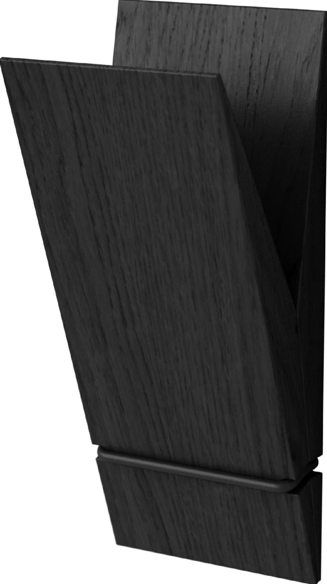 Moebe Black Wooden Clips - Stylish Ash Wood Pinch for Home & Office Decor