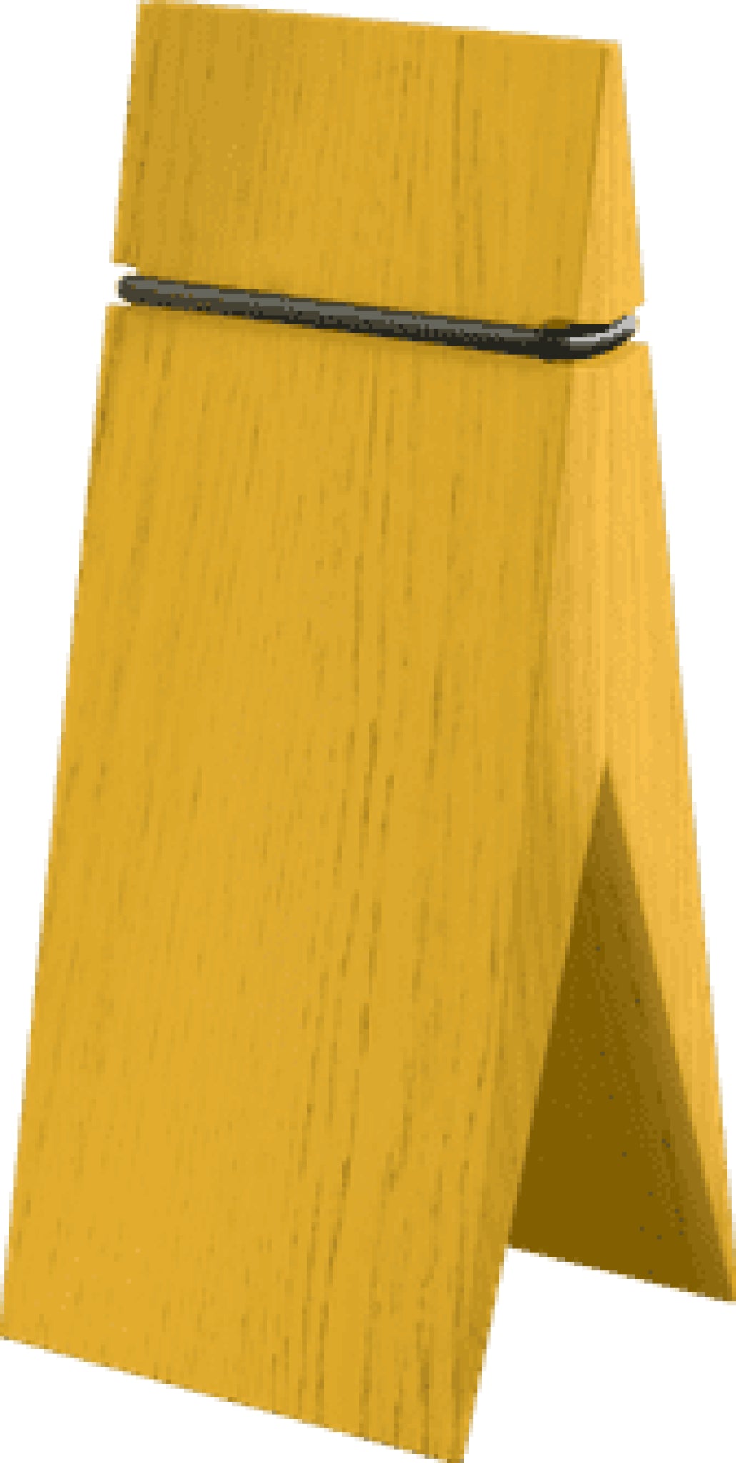 Moebe Pinch Yellow: Stylish Oak Keepsake Holder for Treasured Memories