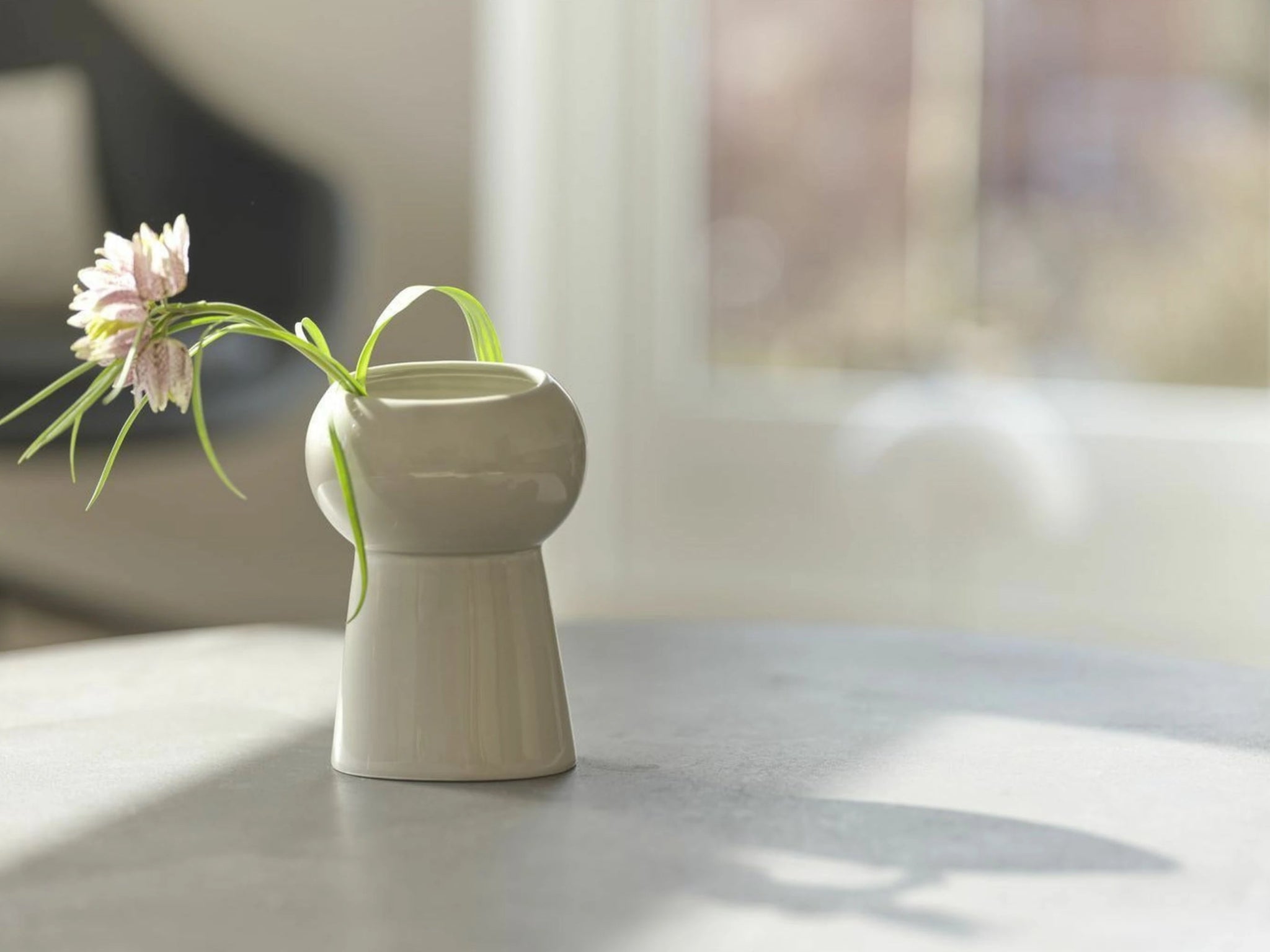 Ro Collection No. 65 Oval Vase, Moon Stone