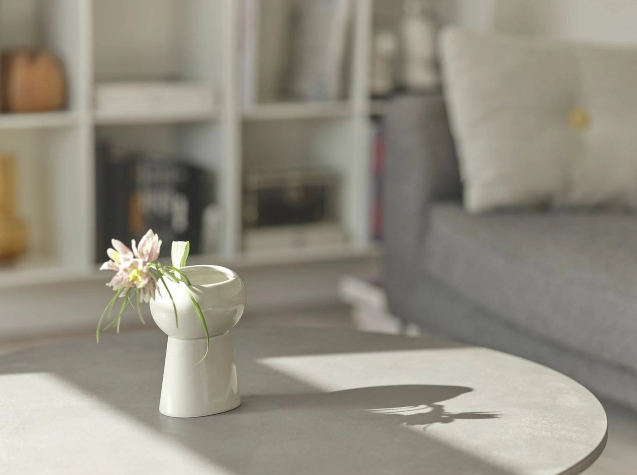 Ro Collection No. 65 Oval Vase, Moon Stone