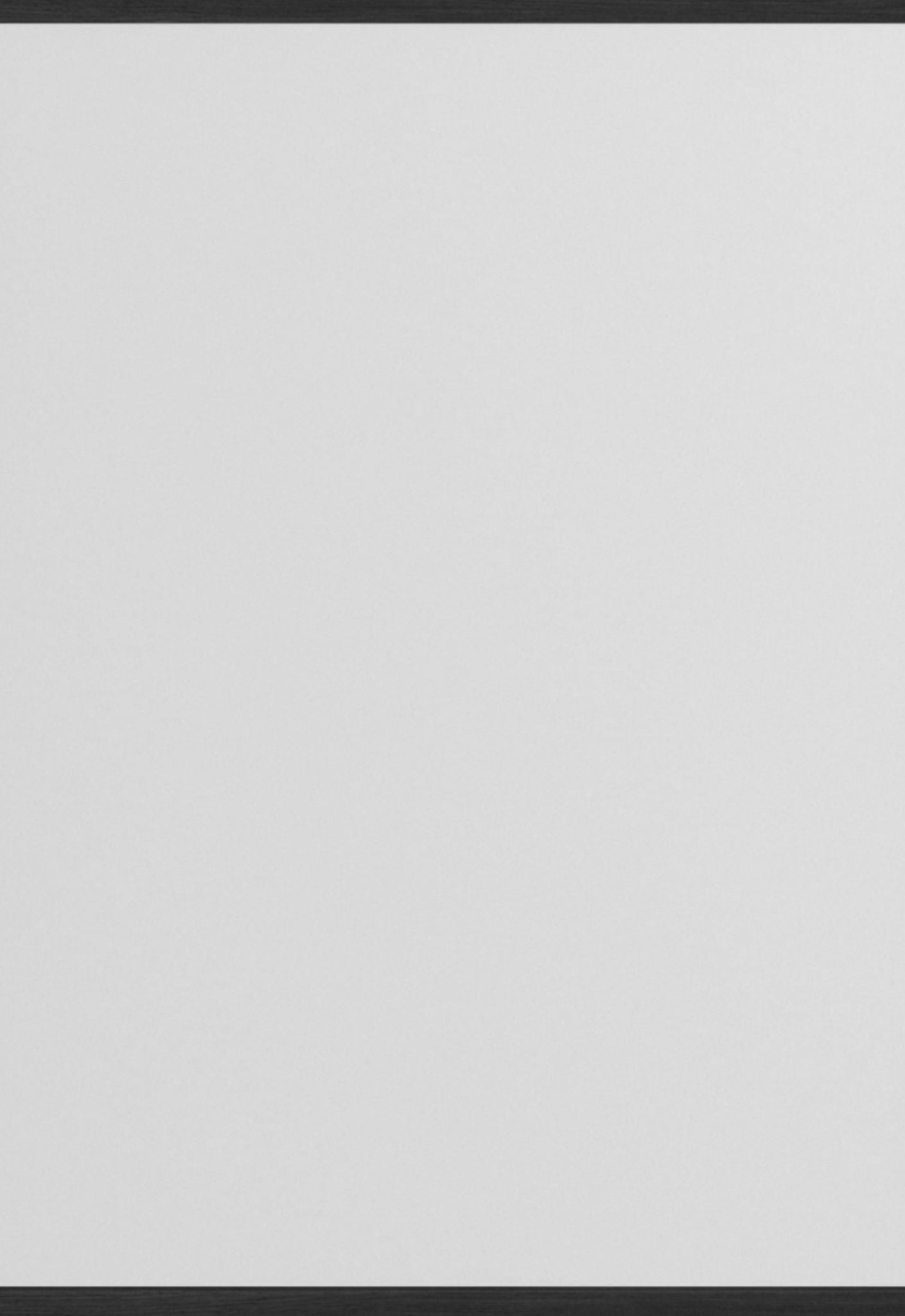 Moebe Black Rectangular Wall Mirror 43.3x30 cm - Minimalist Oak Design