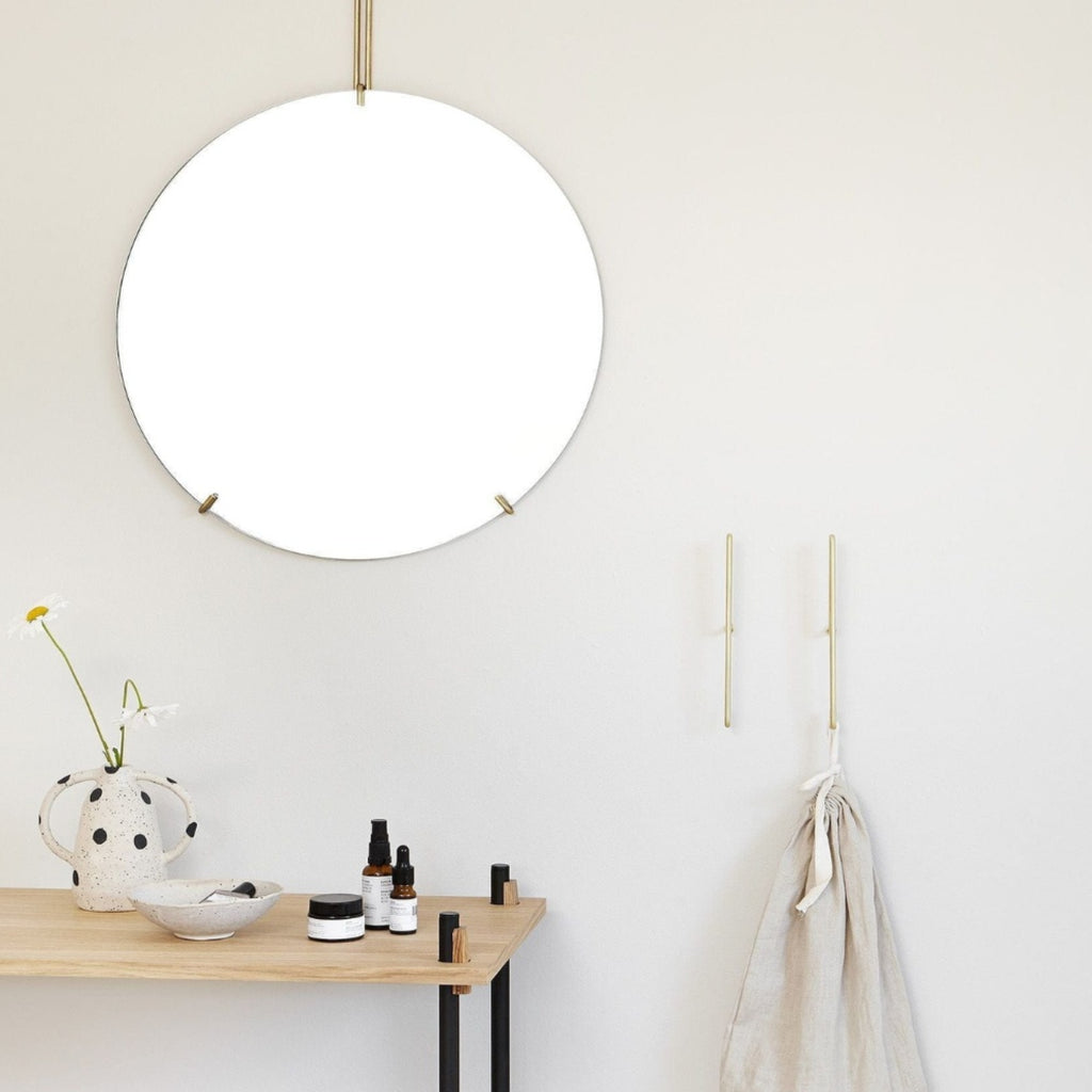 Moebe Gold Wall Hook Set - Small, Stylish & Versatile Home Decor