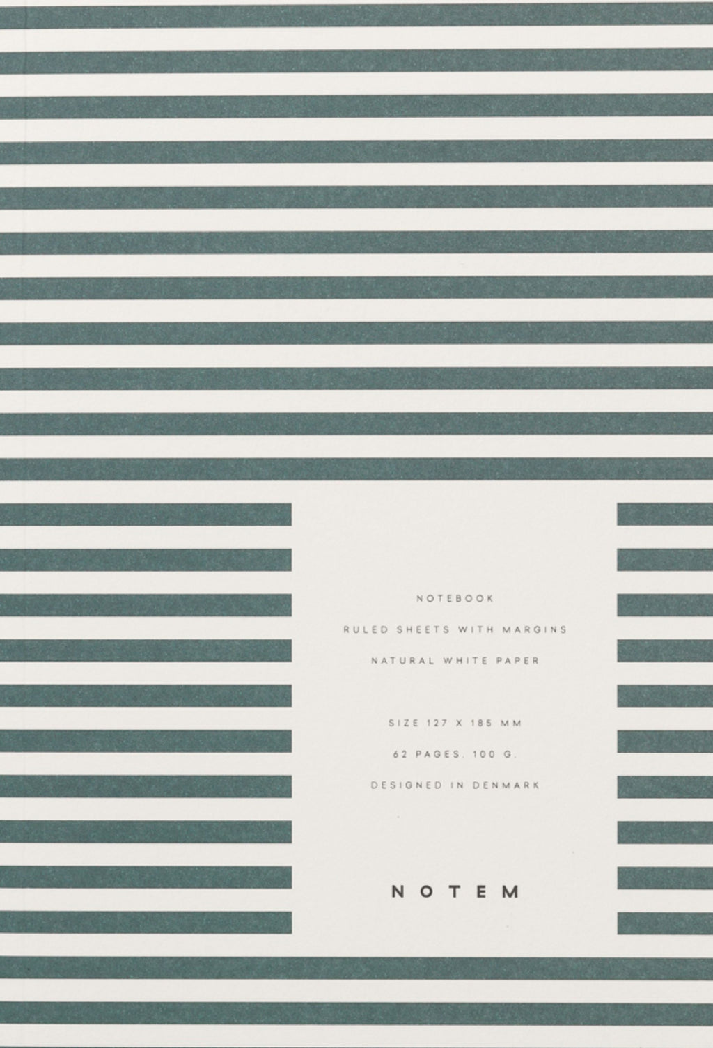 Notem Studio Vita Notebook Small, Dark Green