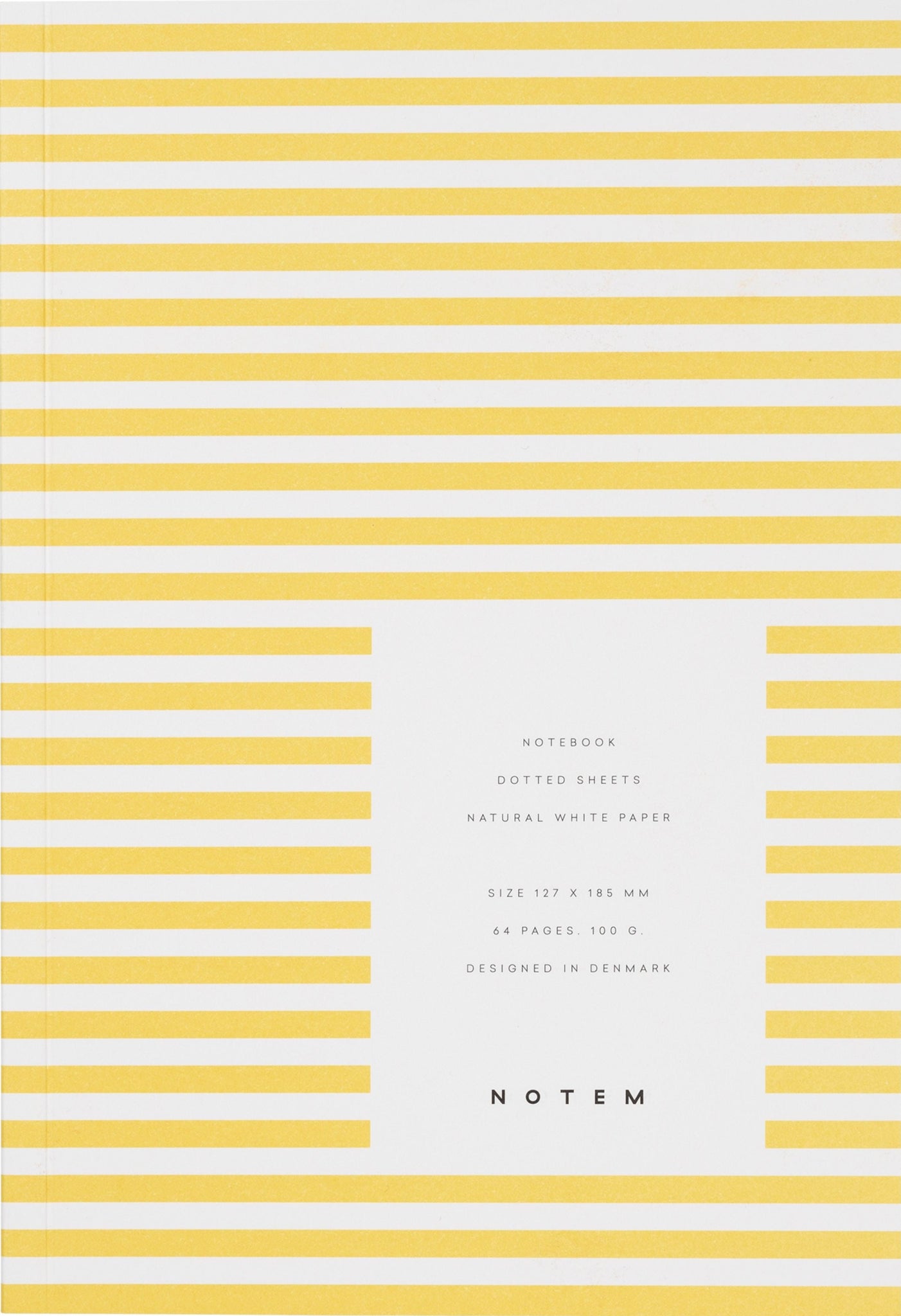 Notem Studio Vita Notebook Small, Yellow