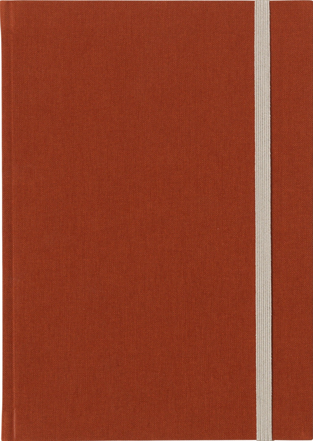 Notem Studio Bea, Notebook With Elastic Band, Dark Sienna