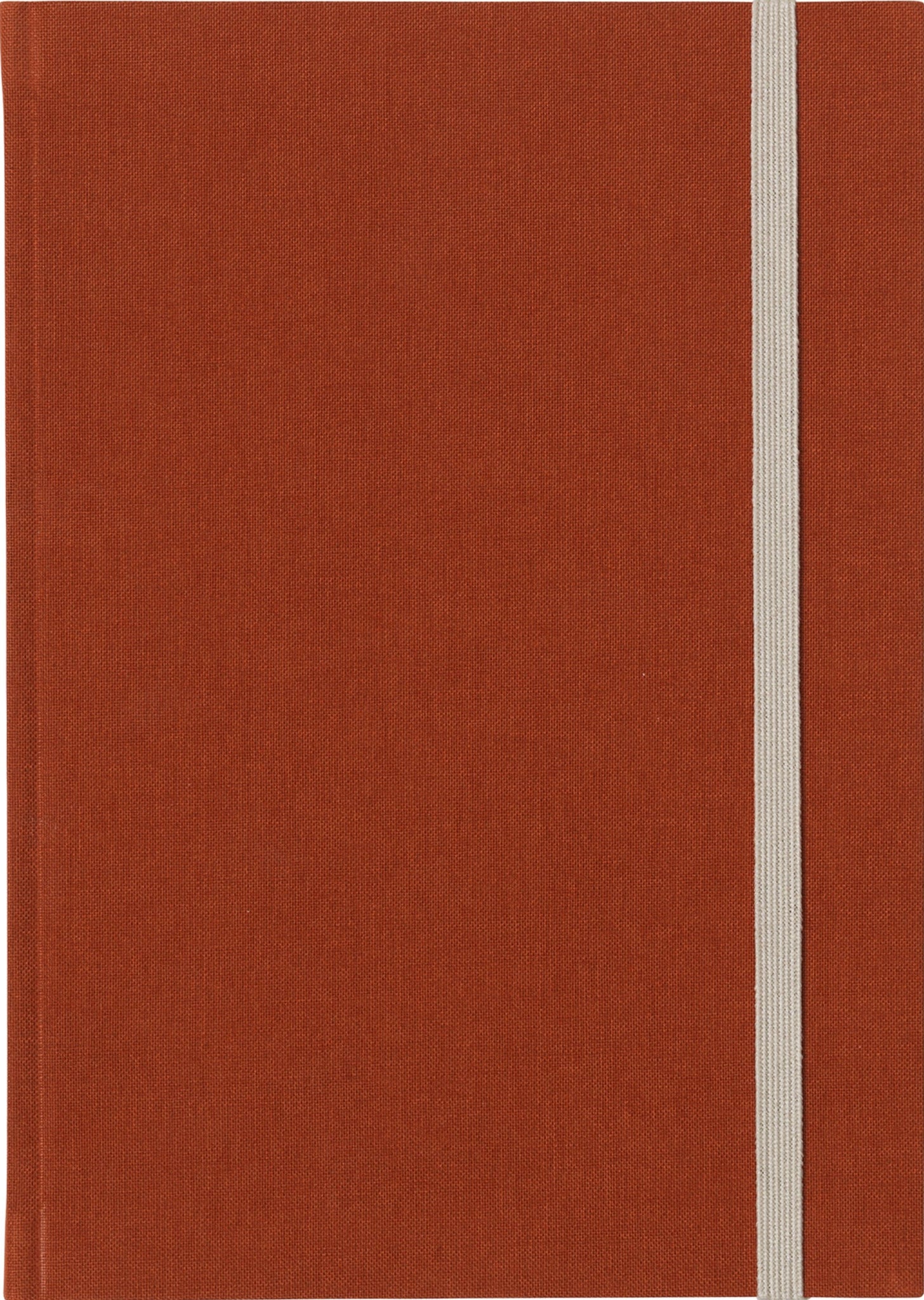 Notem Studio Bea, Notebook With Elastic Band, Dark Sienna