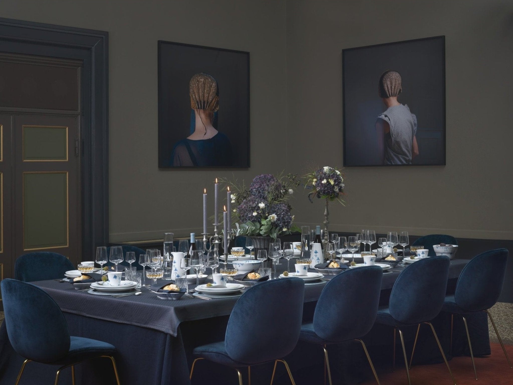 Royal Copenhagen Elements Blue Jug, 70 Cl