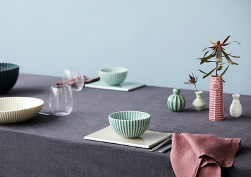 Dottir Pipanella Waves Vase Curry, 16,5cm