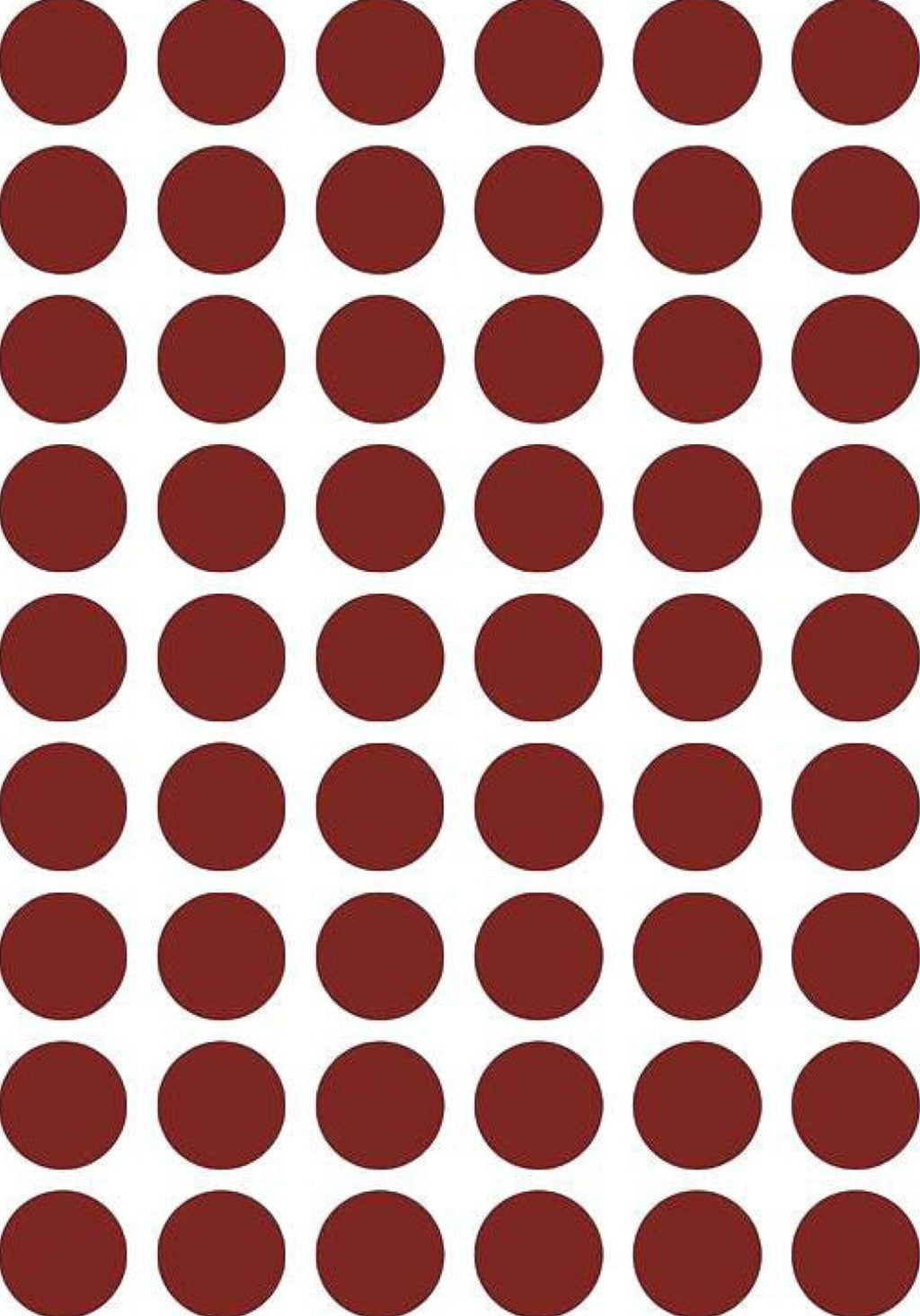 Ferm Living Dots Wallsticker, Red