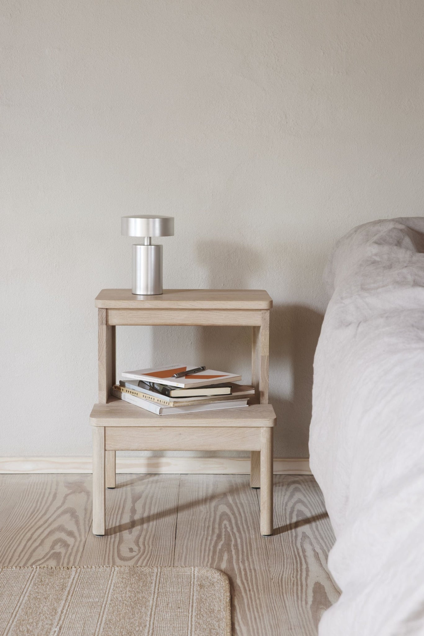 Form & Refine A Line Stepstool — White Oak | 45.5cm Versatile Stool