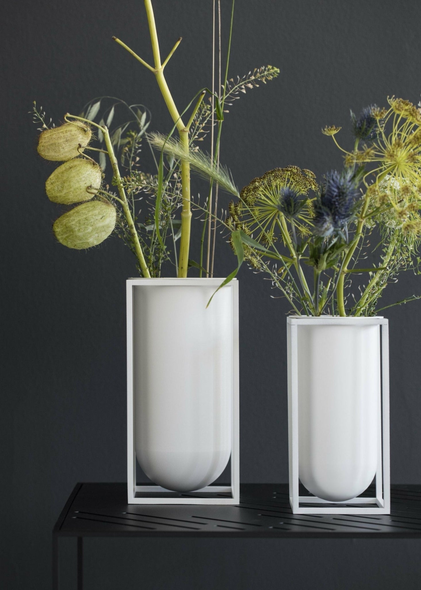 Audo Copenhagen Kubus Vase Lily Black
