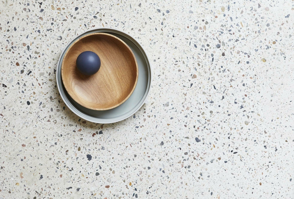 Form & Refine Section Oak Wooden Bowl — 24cm Handcrafted Fruit Bowl