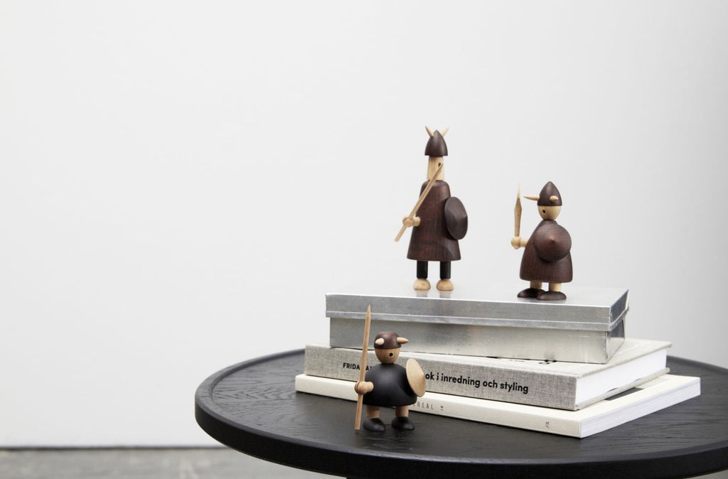 Andersen Furniture The Vikings Of Denmark Wooden Figure, Large