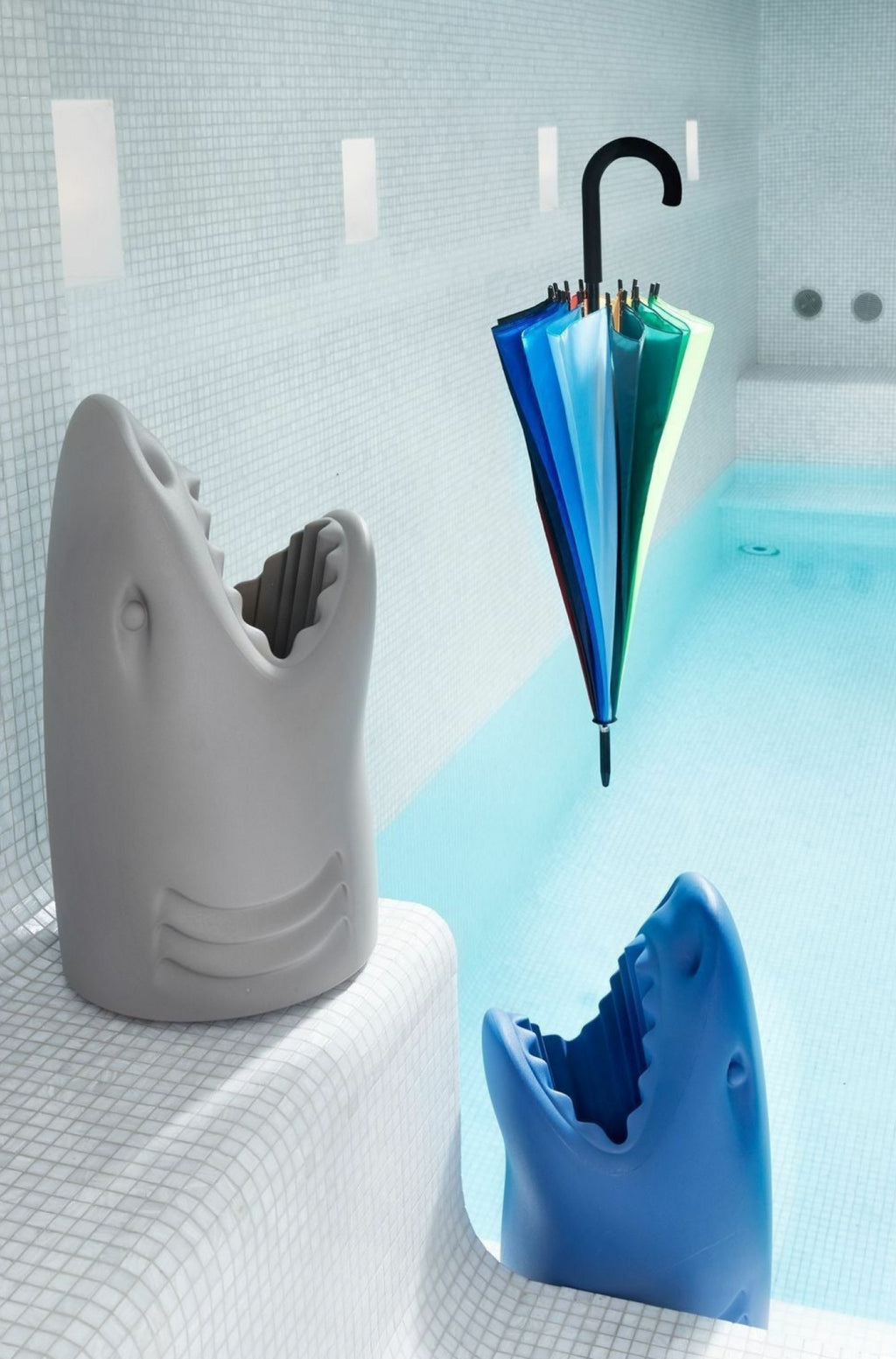 Qeeboo Killer Umbrella Stand By Studio Job, Grey